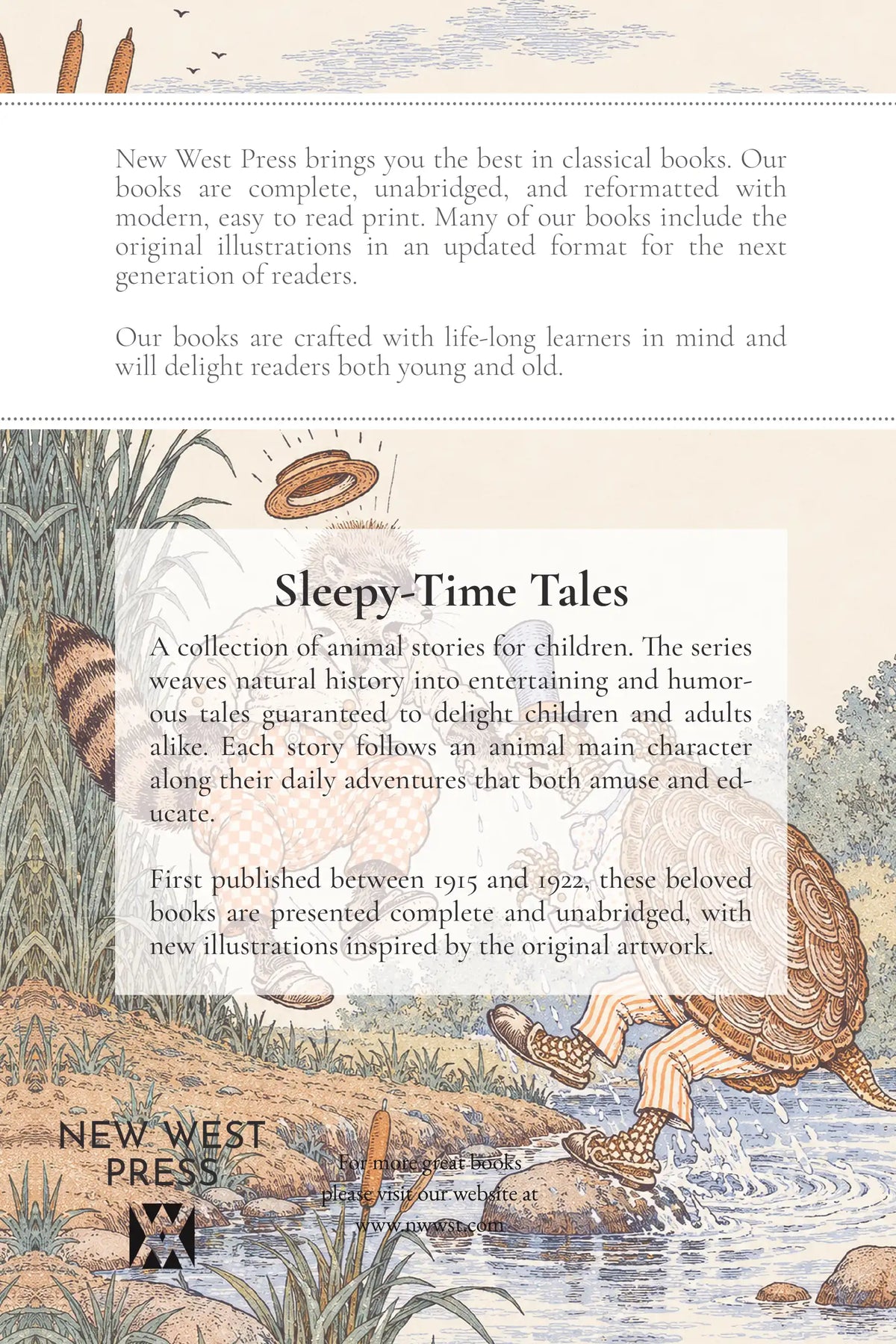 The Tale of Timothy Turtle — back cover