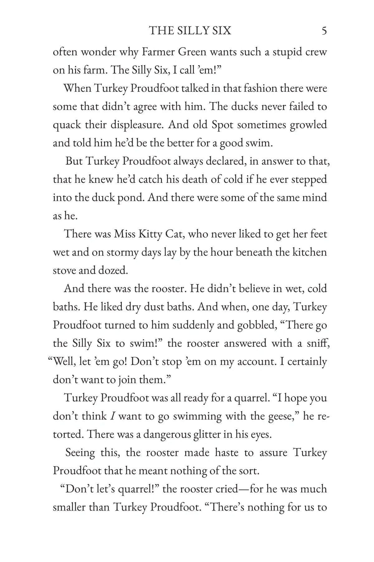 The Tale of Turkey Proudfoot — story page 5