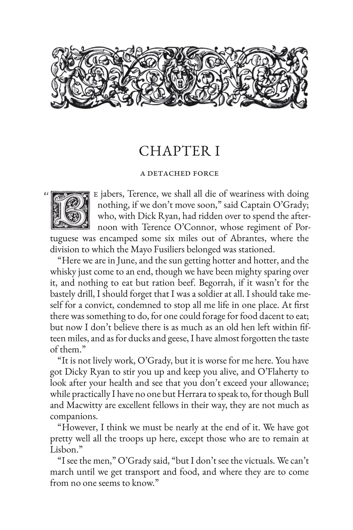Under Wellington’s Command — story page 1