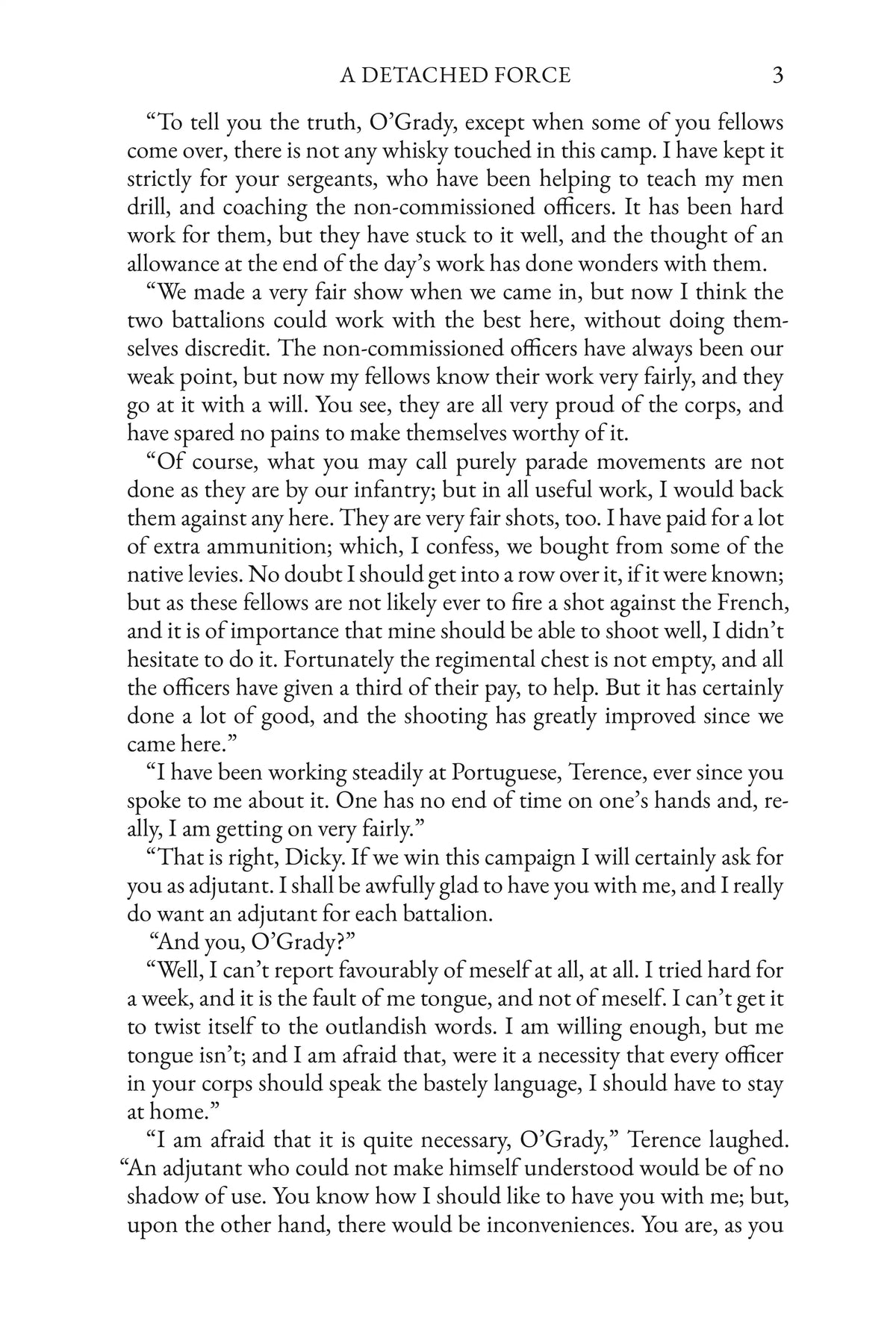 Under Wellington’s Command — story page 3