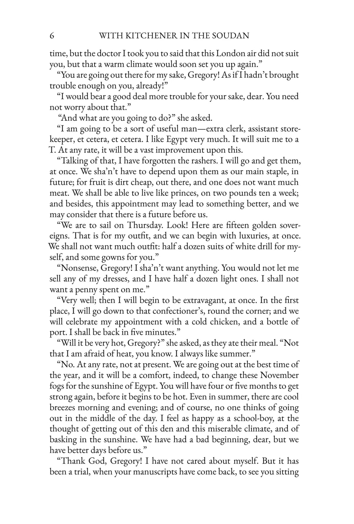 With Kitchener in the Soudan — story page 6