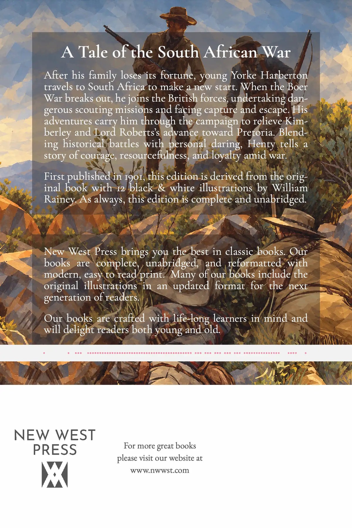 With Roberts to Pretoria — back cover