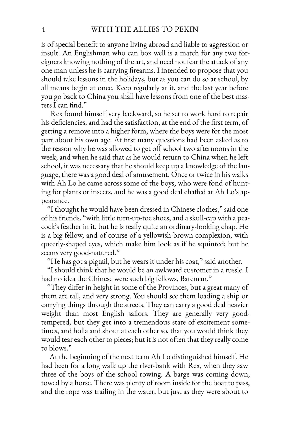 With the Allies to Pekin — story page 4