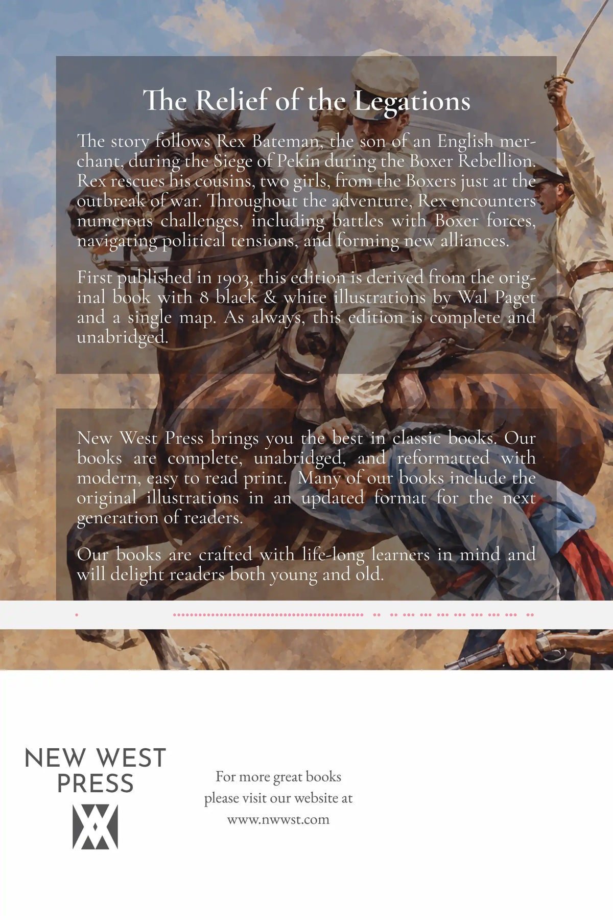 With the Allies to Pekin — back cover