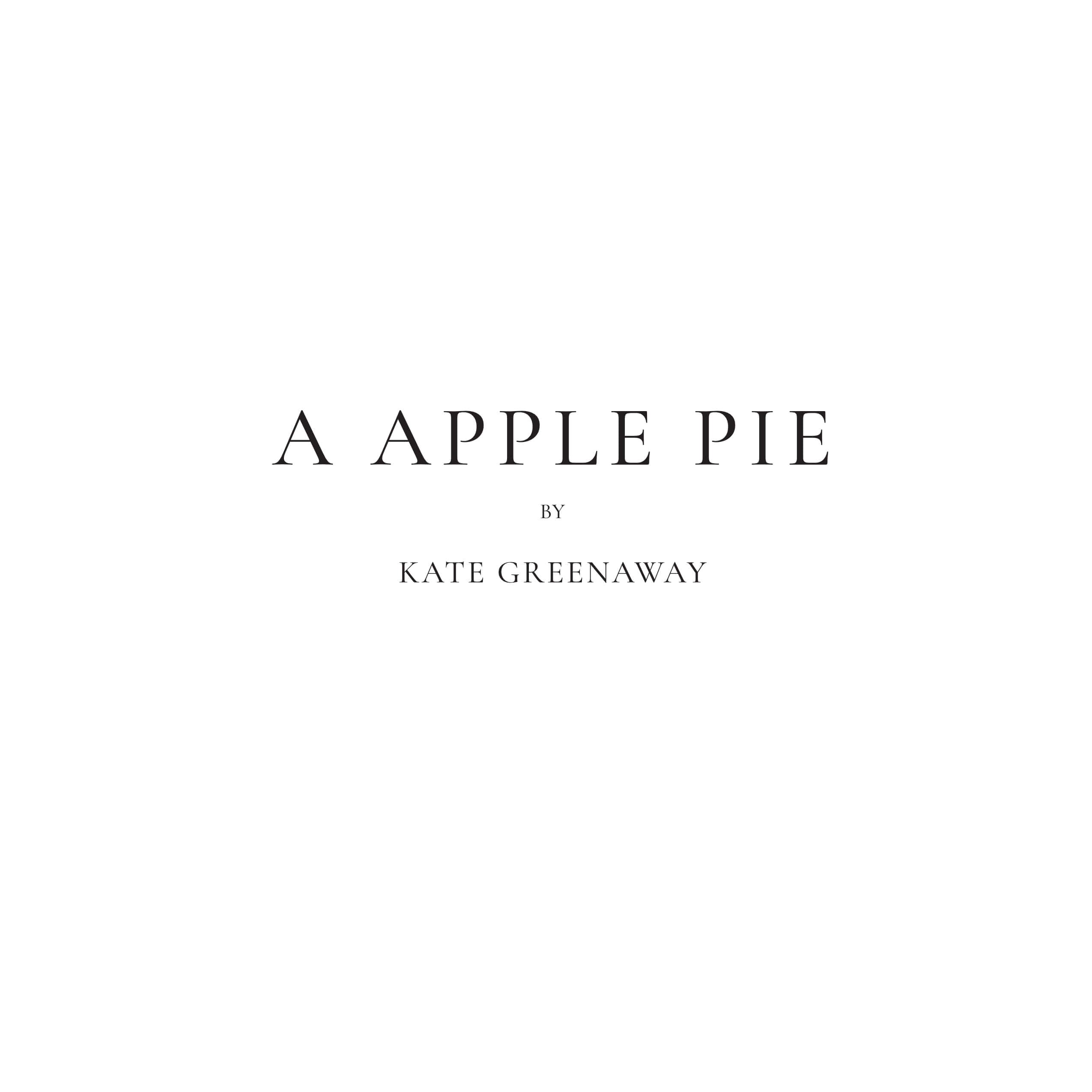 A Apple Pie