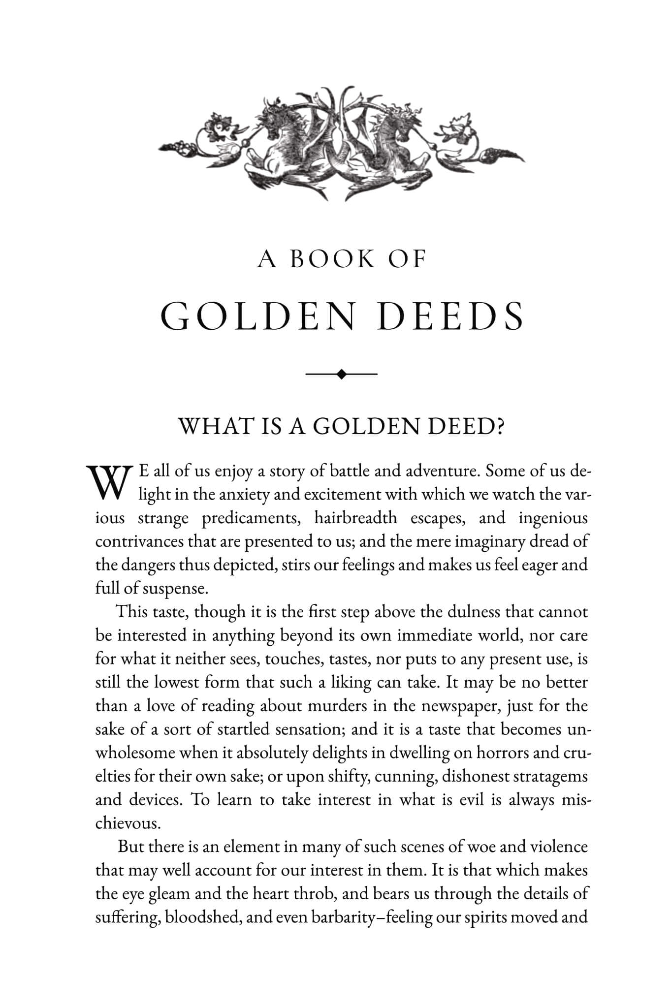 A Book of Golden Deeds