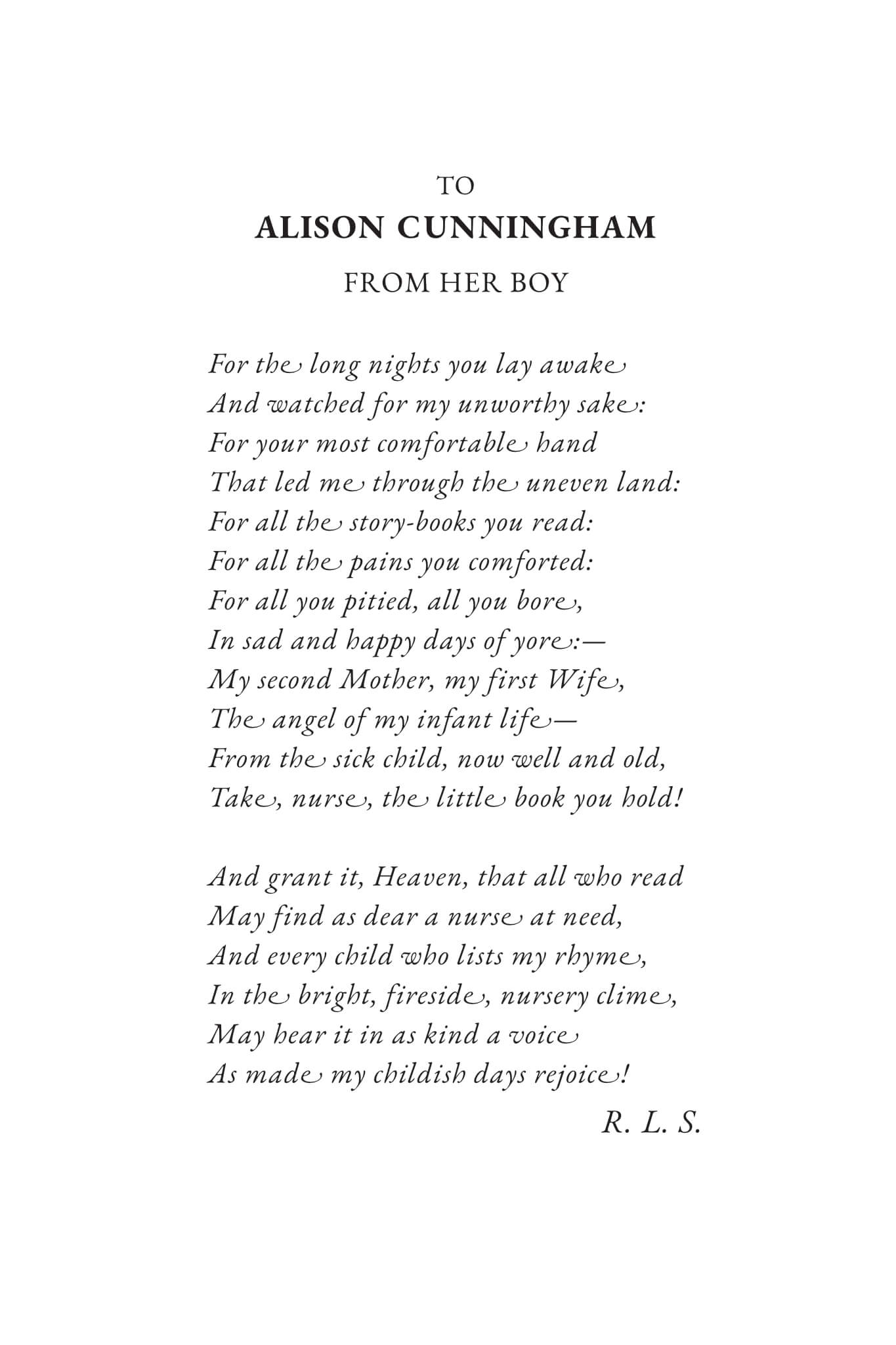 A Child's Garden of Verses