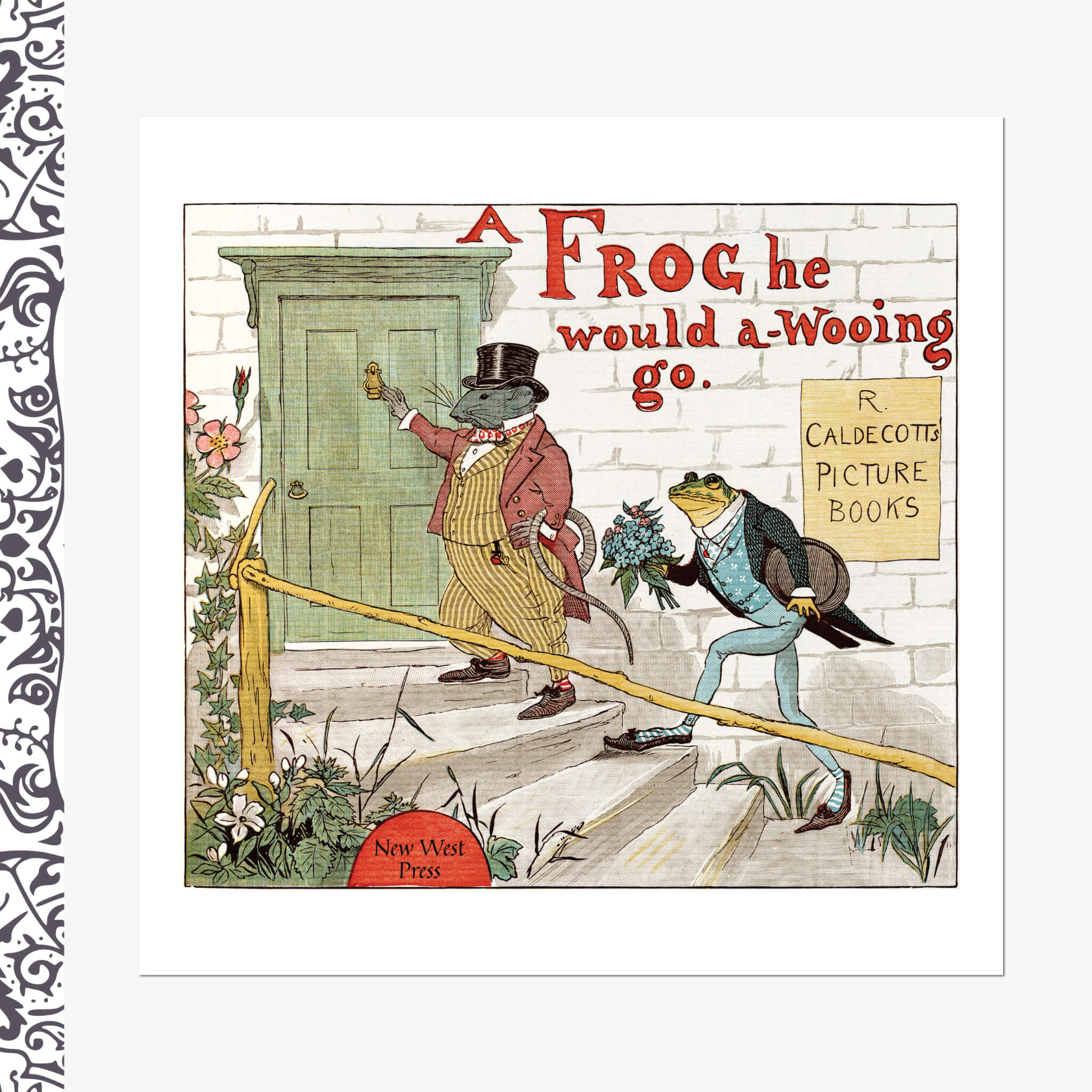 A Frog he would a-wooing go
