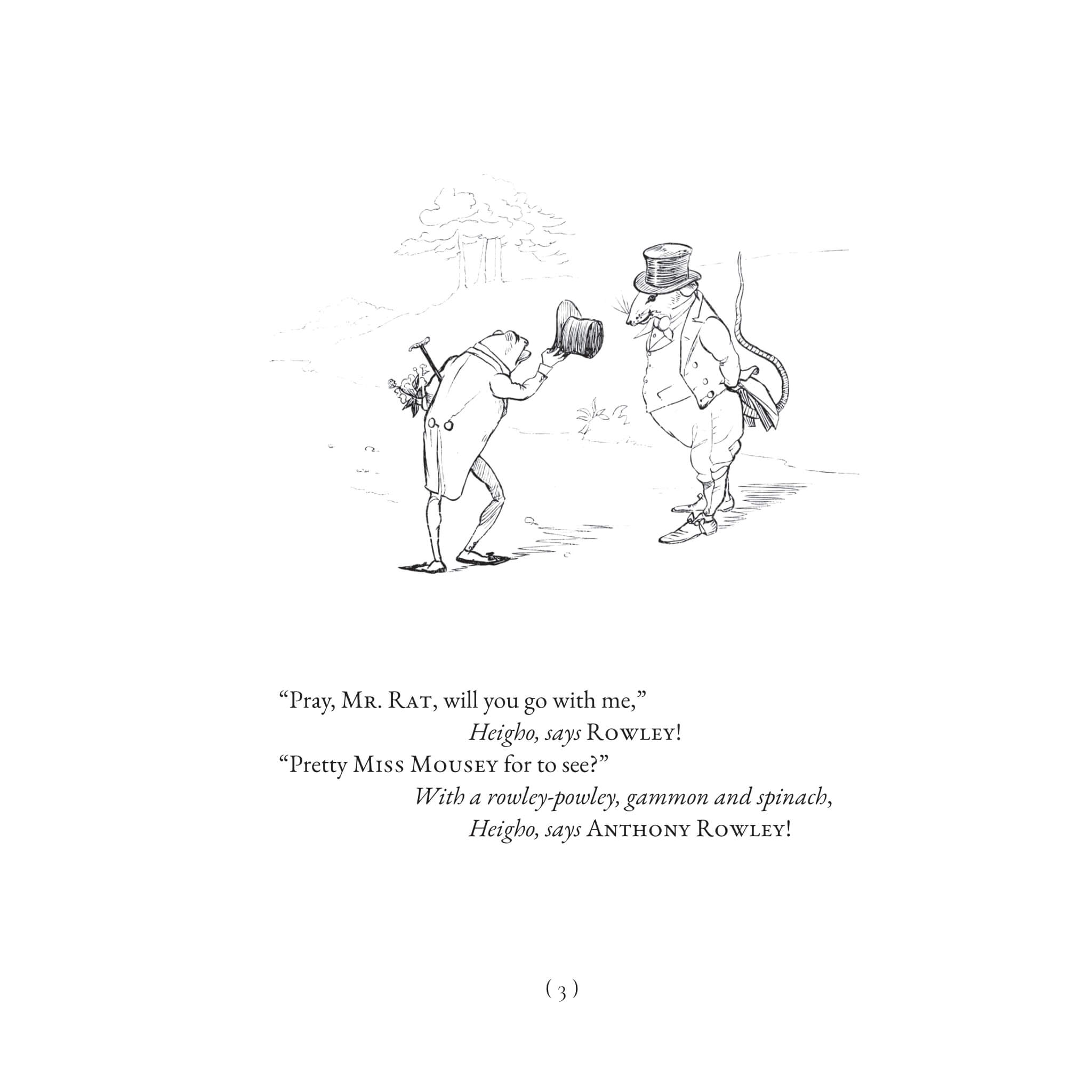 A Frog he would a-wooing go