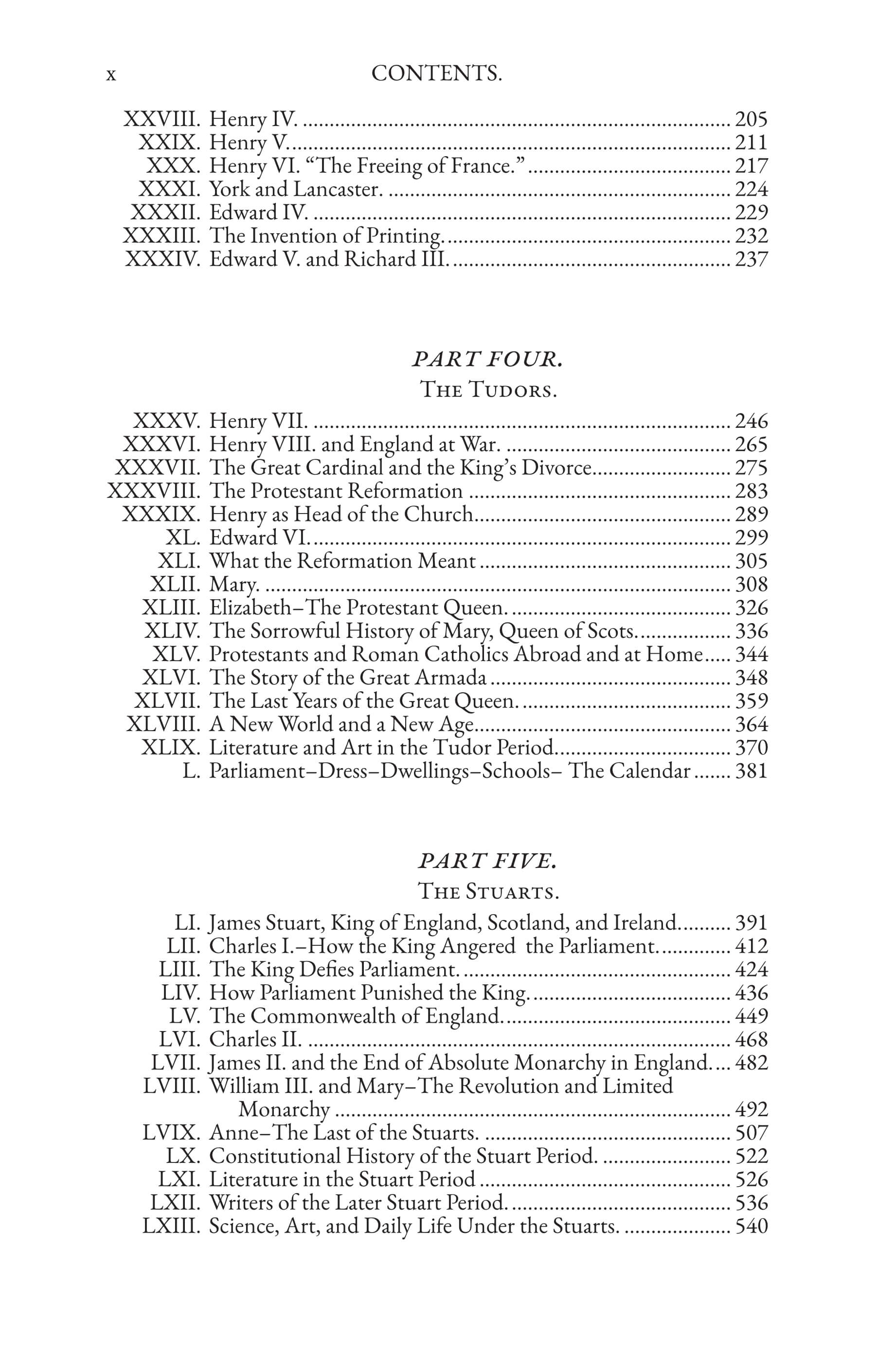 A History of England