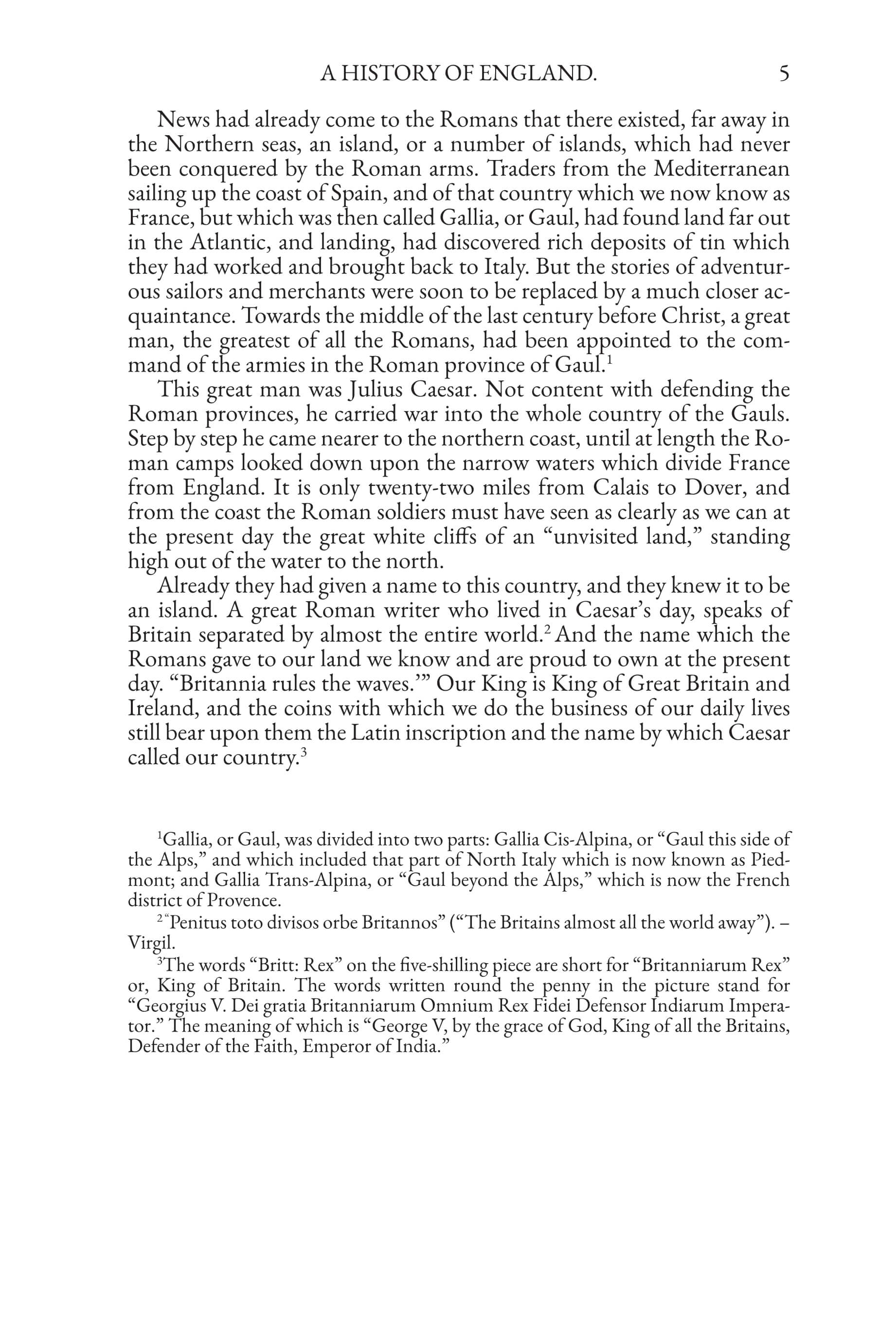 A History of England
