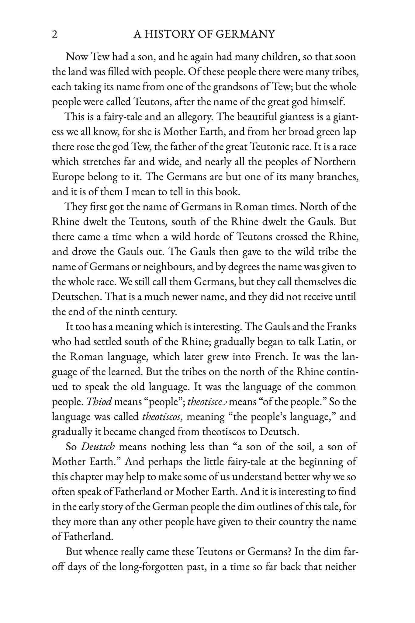 A History of Germany