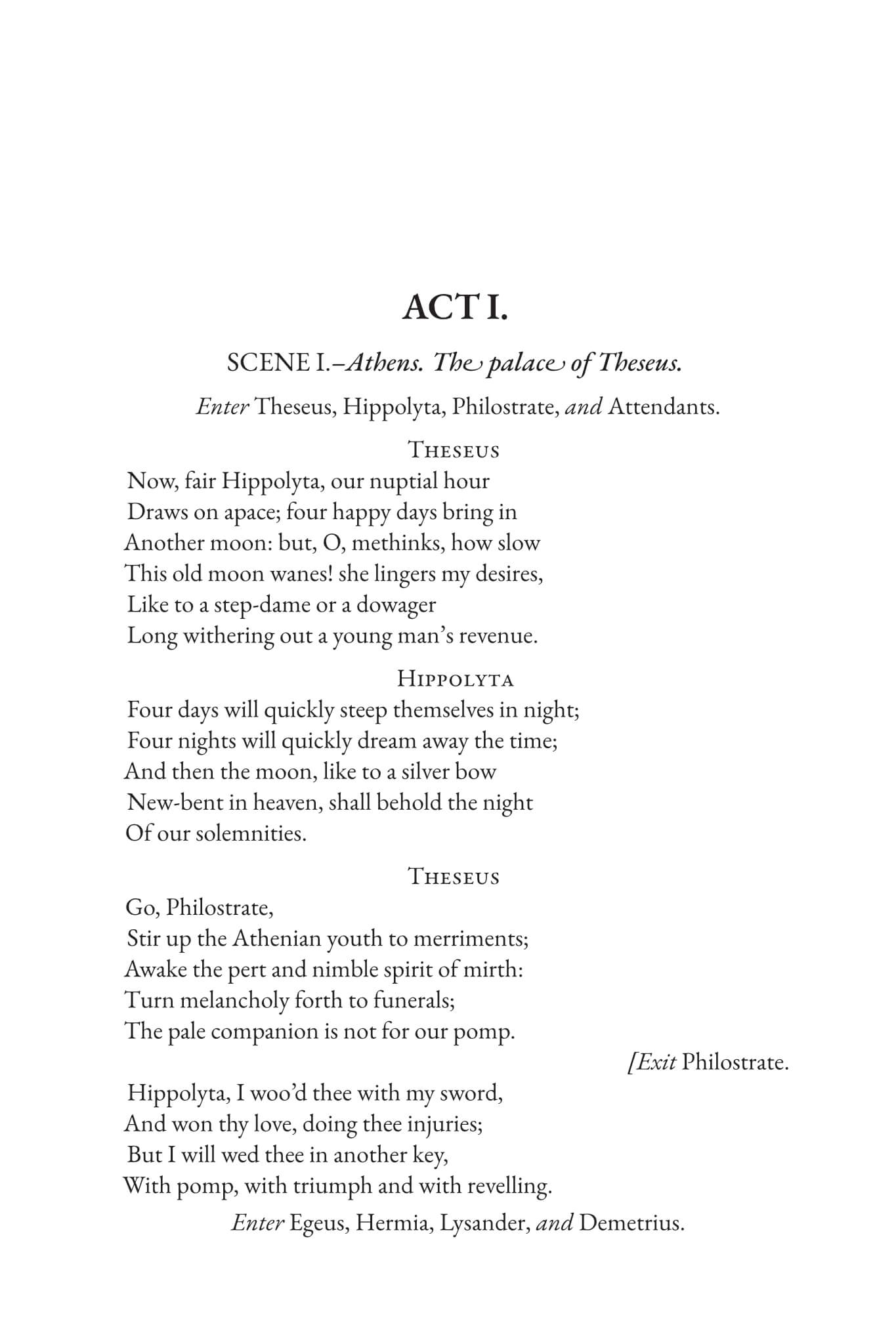 A Midsummer Night's Dream