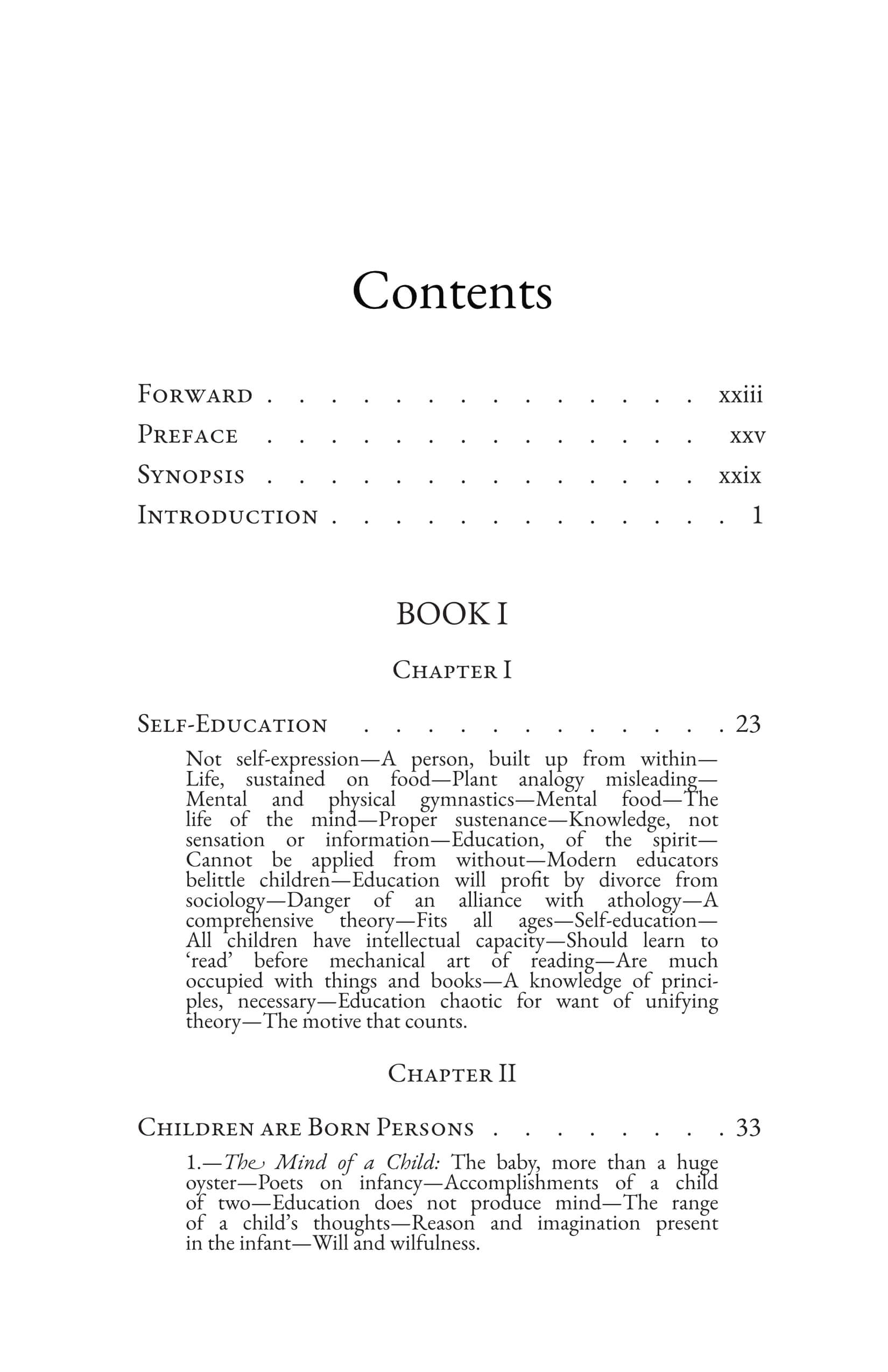 A Philosophy of Education