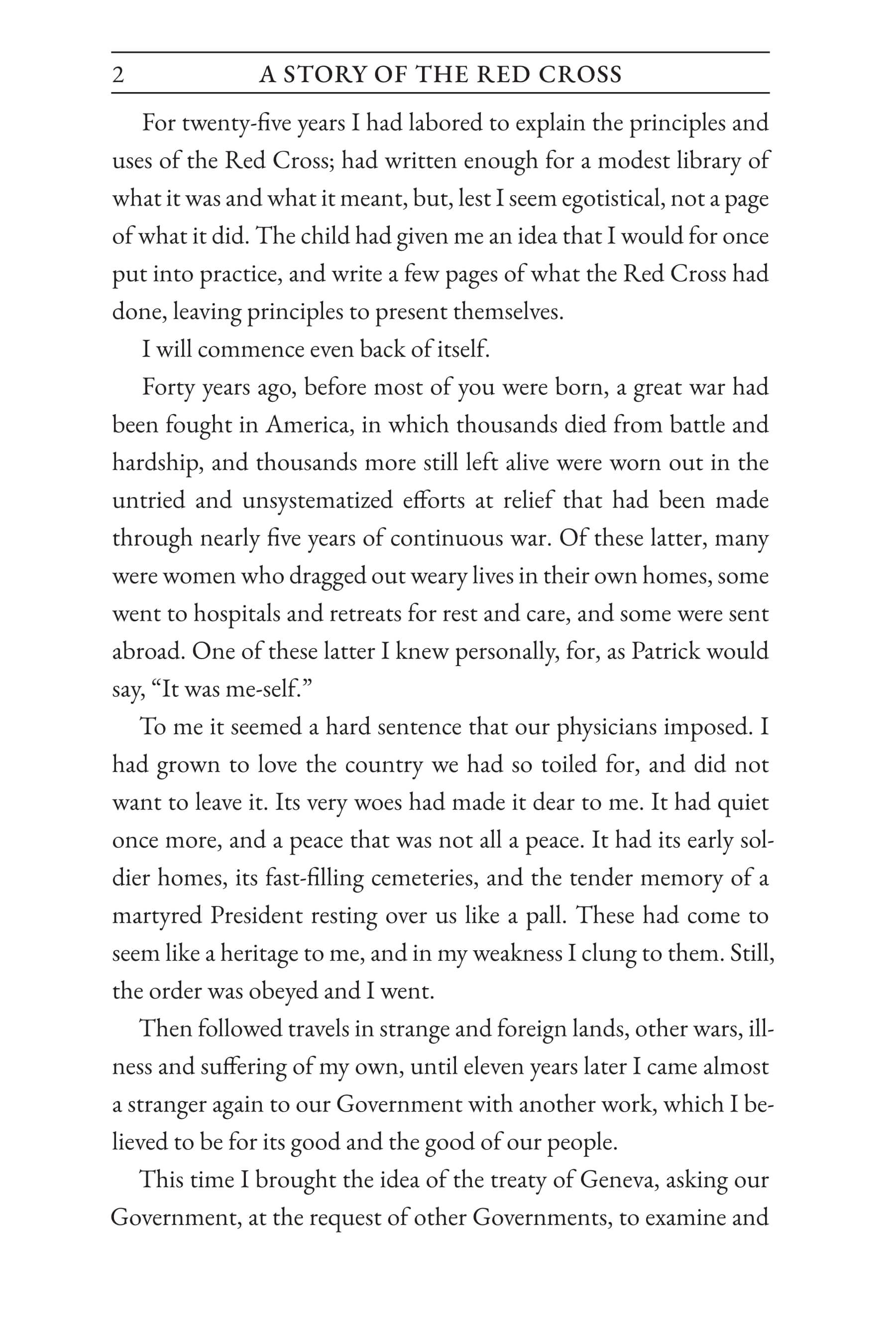 A Story of the Red Cross