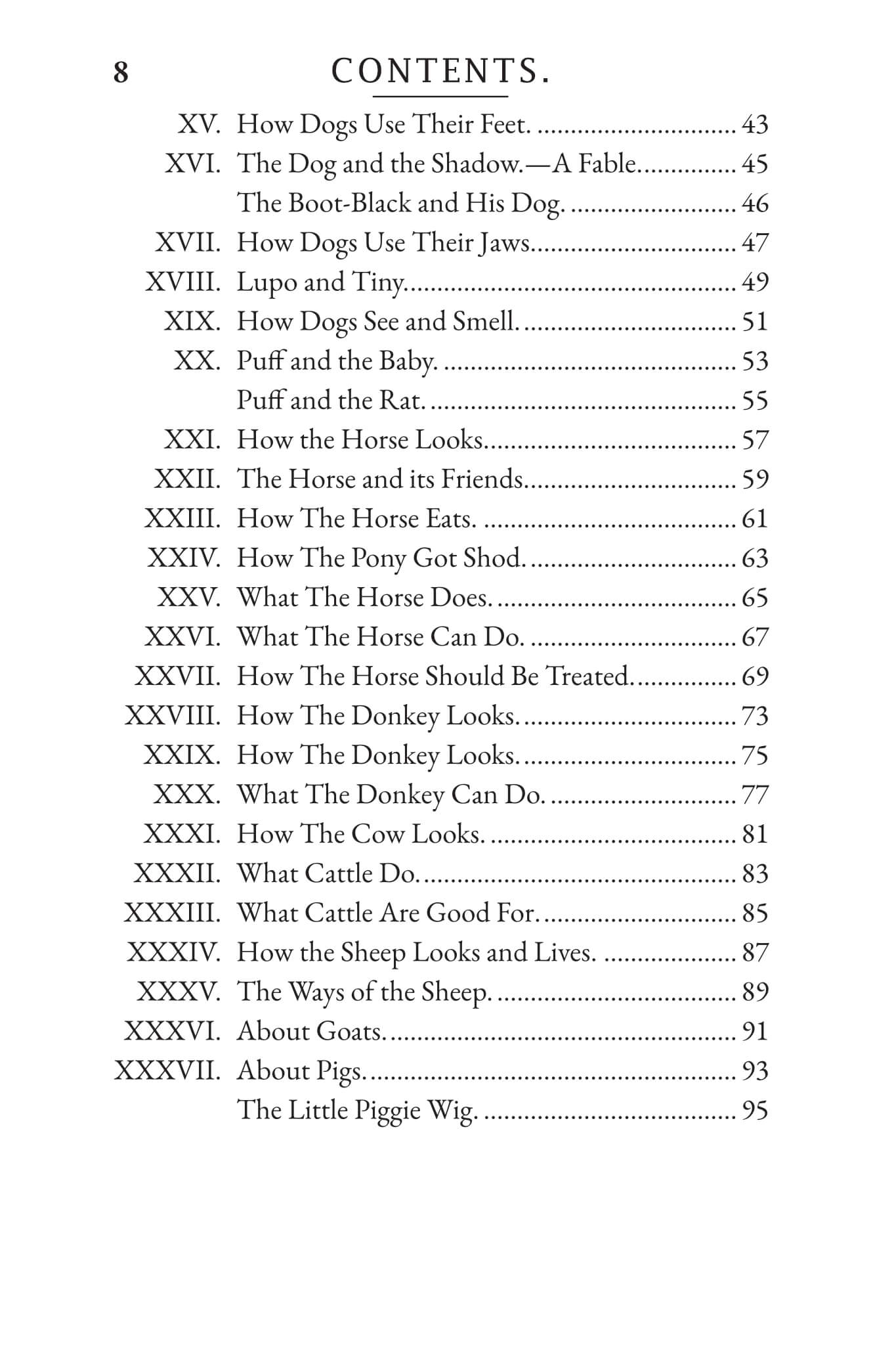 Book of Cats and Dogs