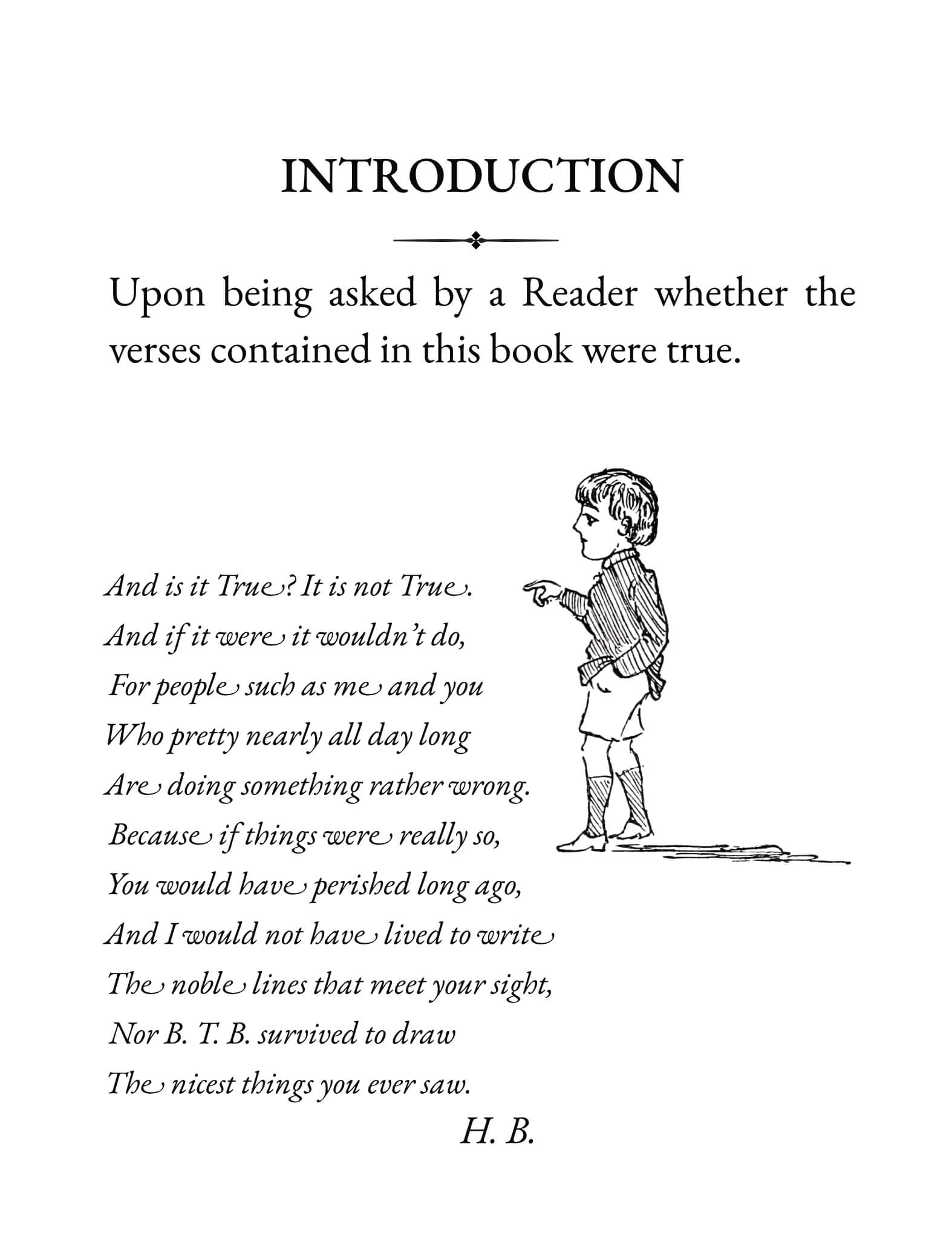 Cautionary Tales For Children