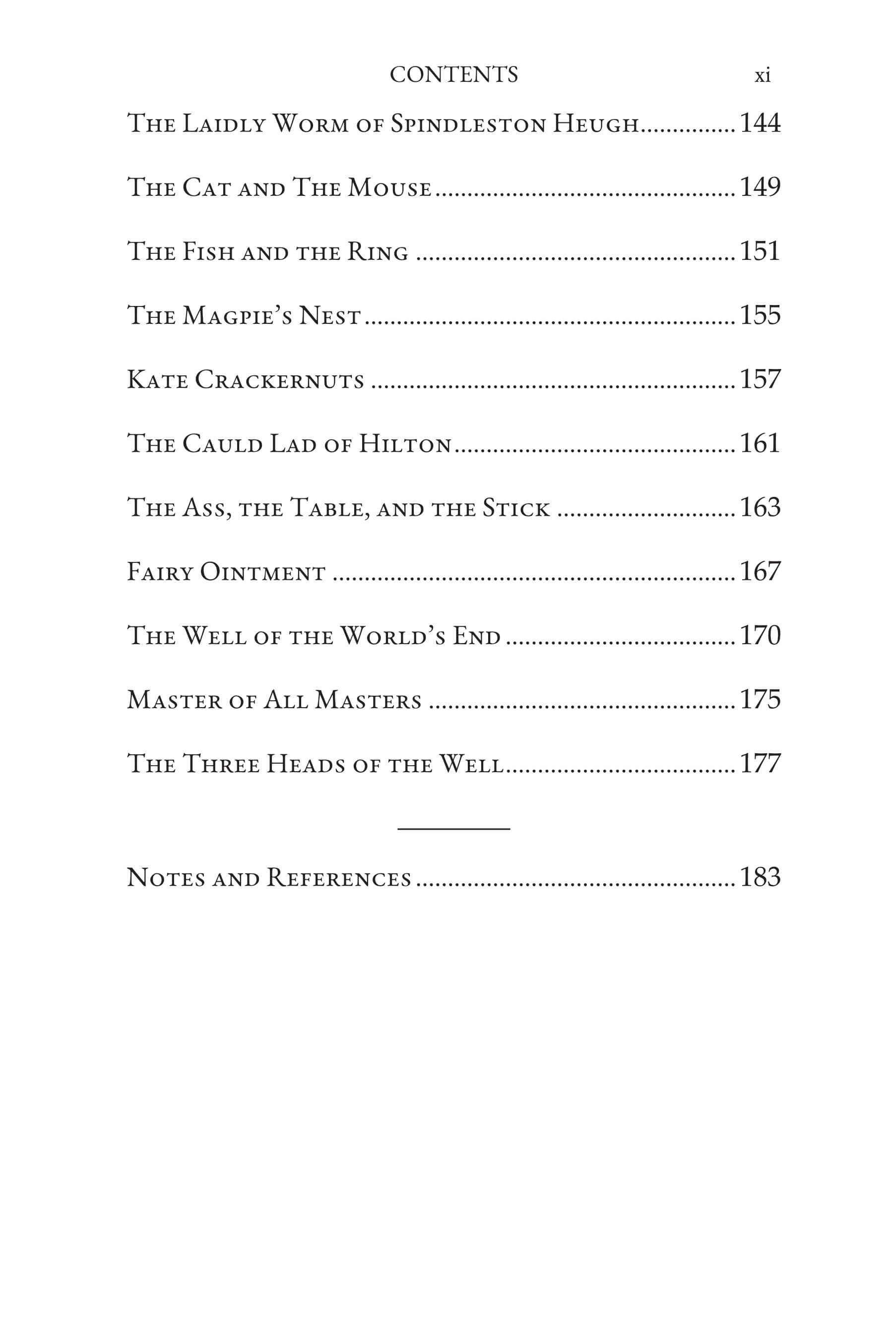 English Fairy Tales