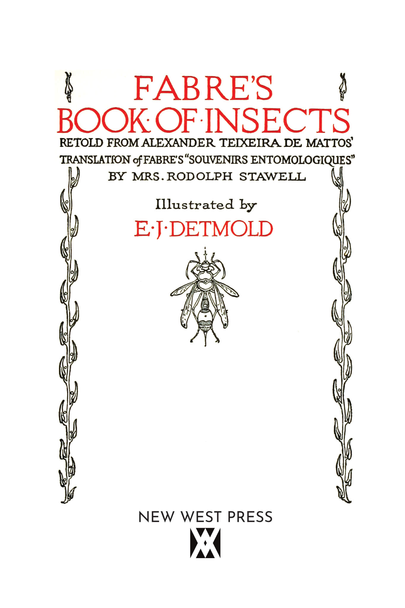Fabre's Book of Insects