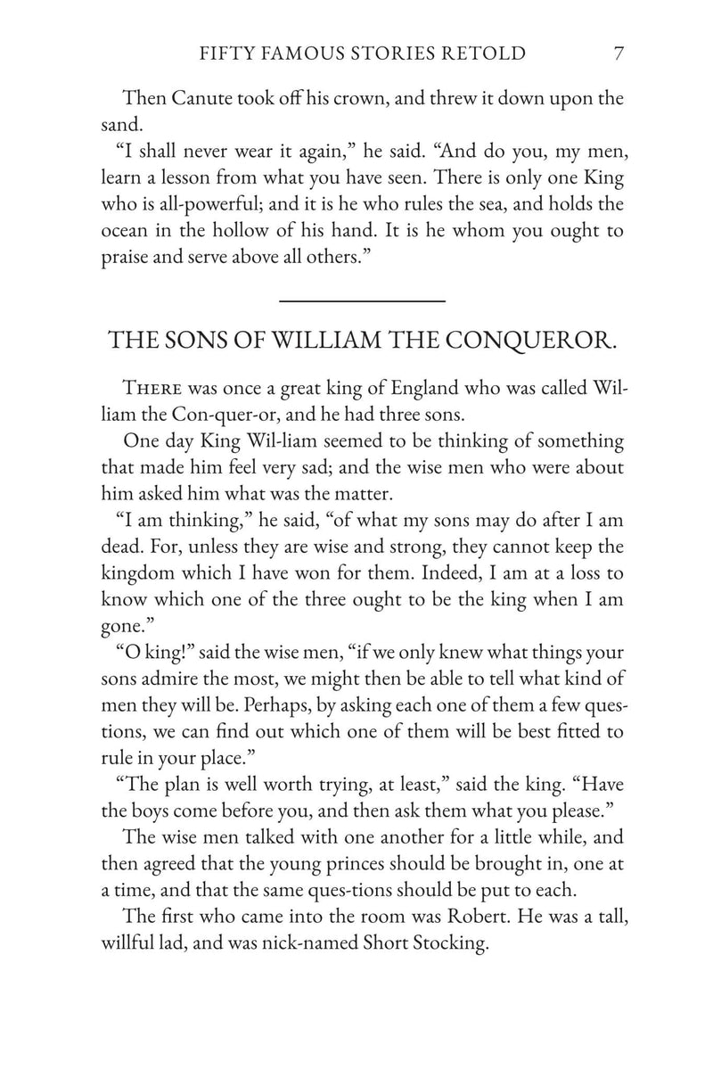 Fifty Famous Stories Retold