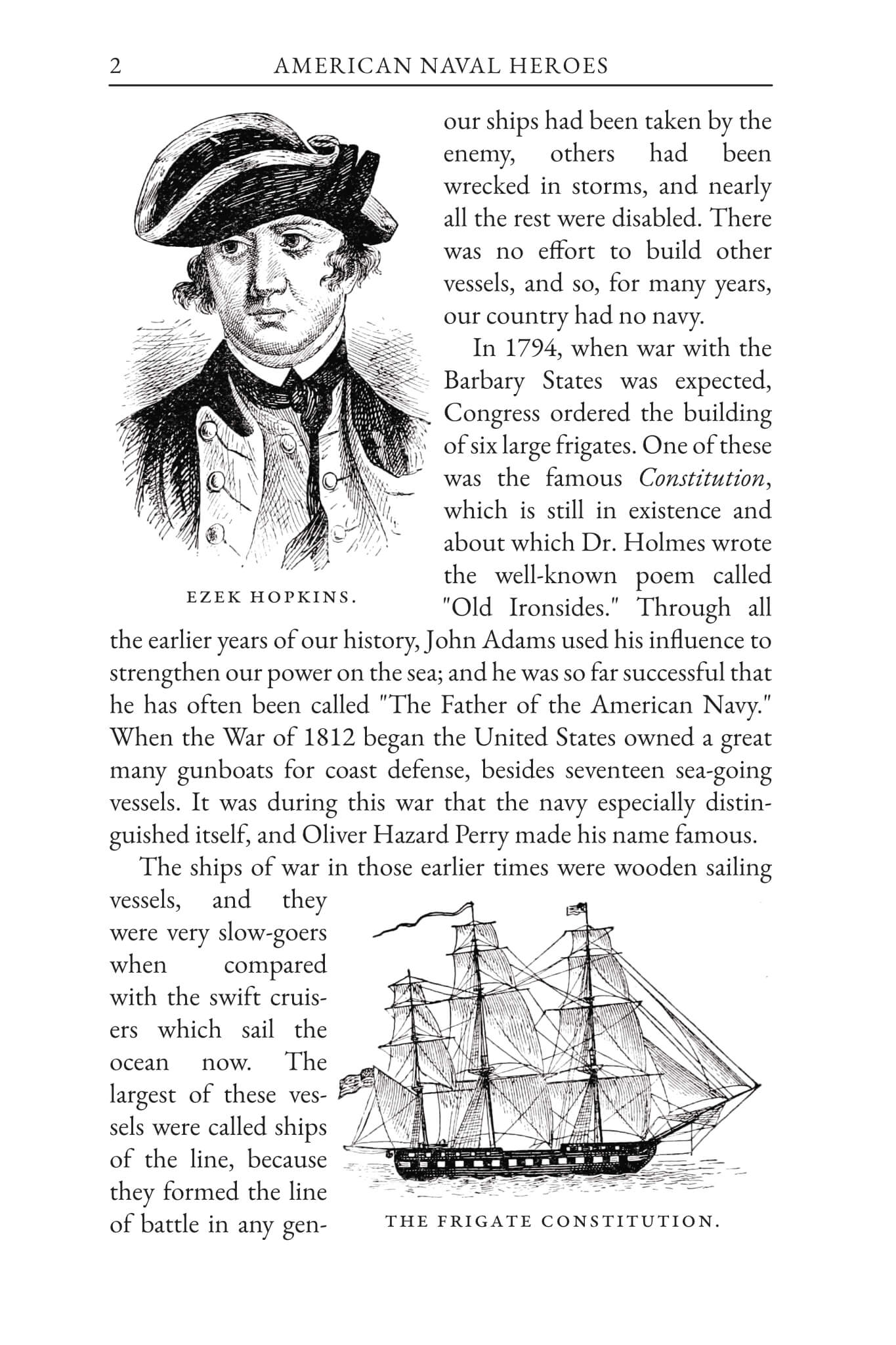 Four American Naval Heroes