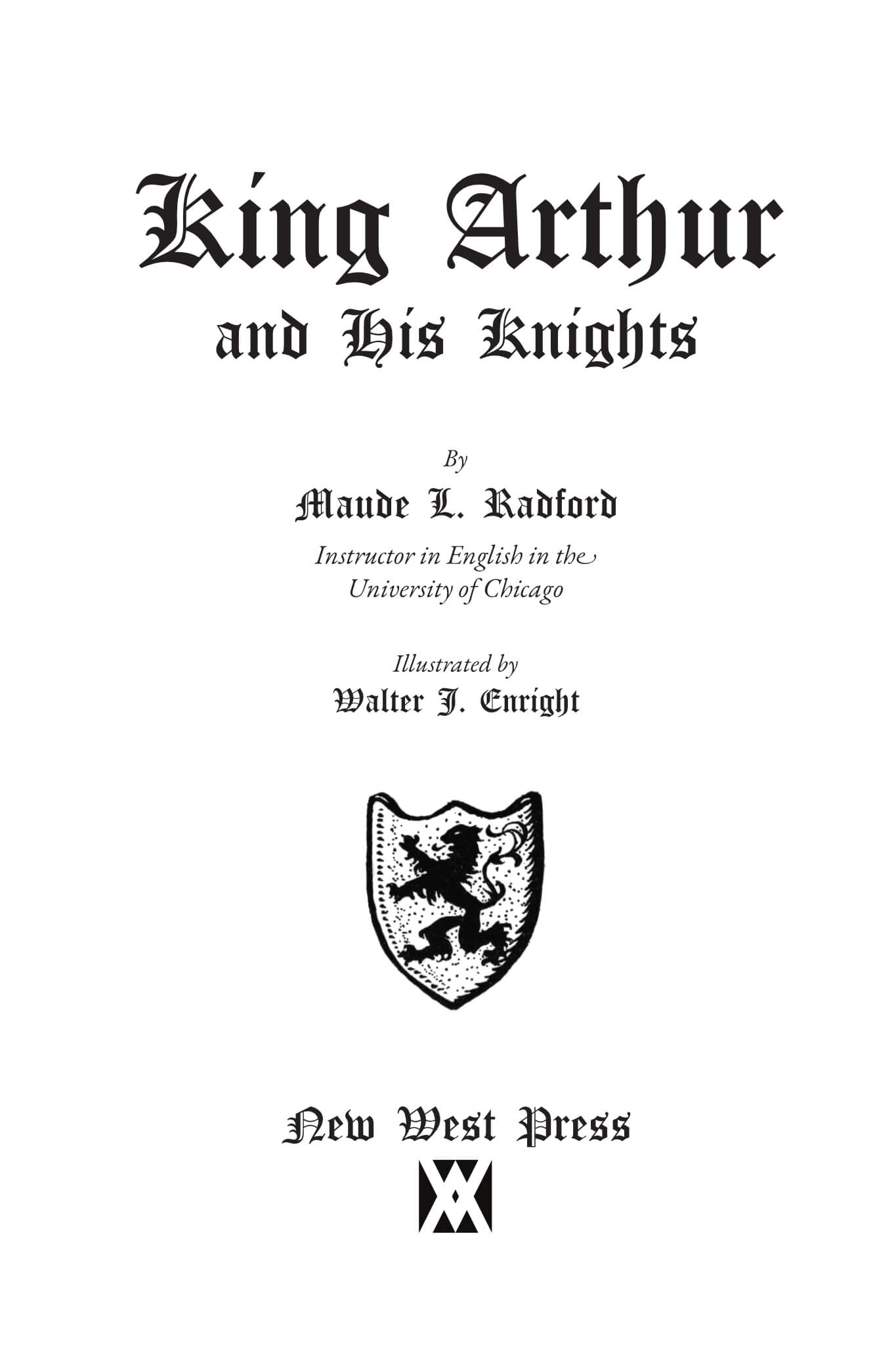 King Arthur and His Knights