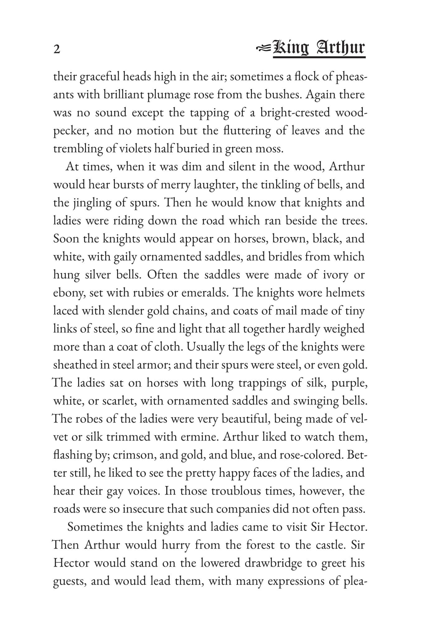 King Arthur and His Knights