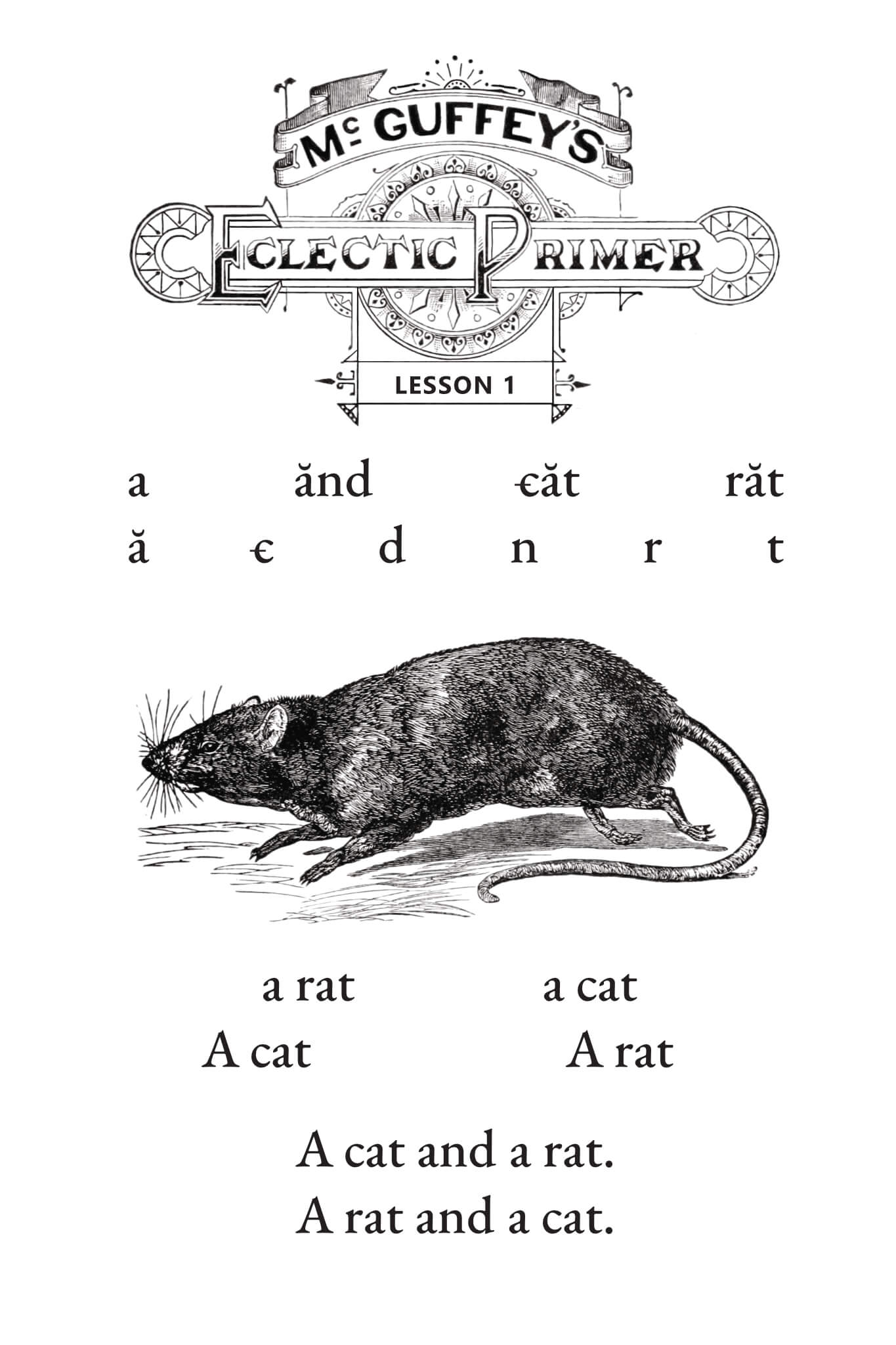 McGuffey's Eclectic Primer