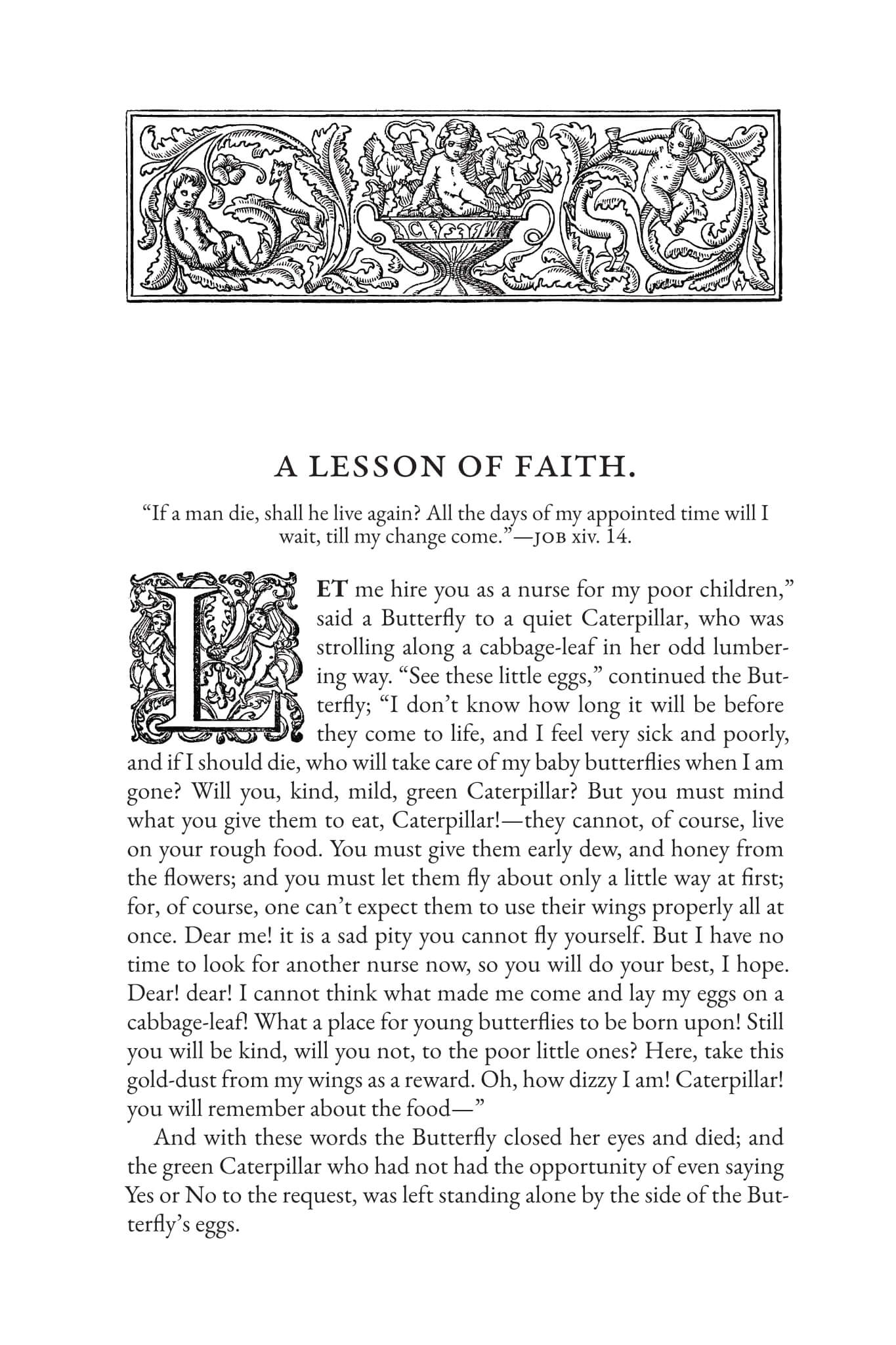 Parables from Nature