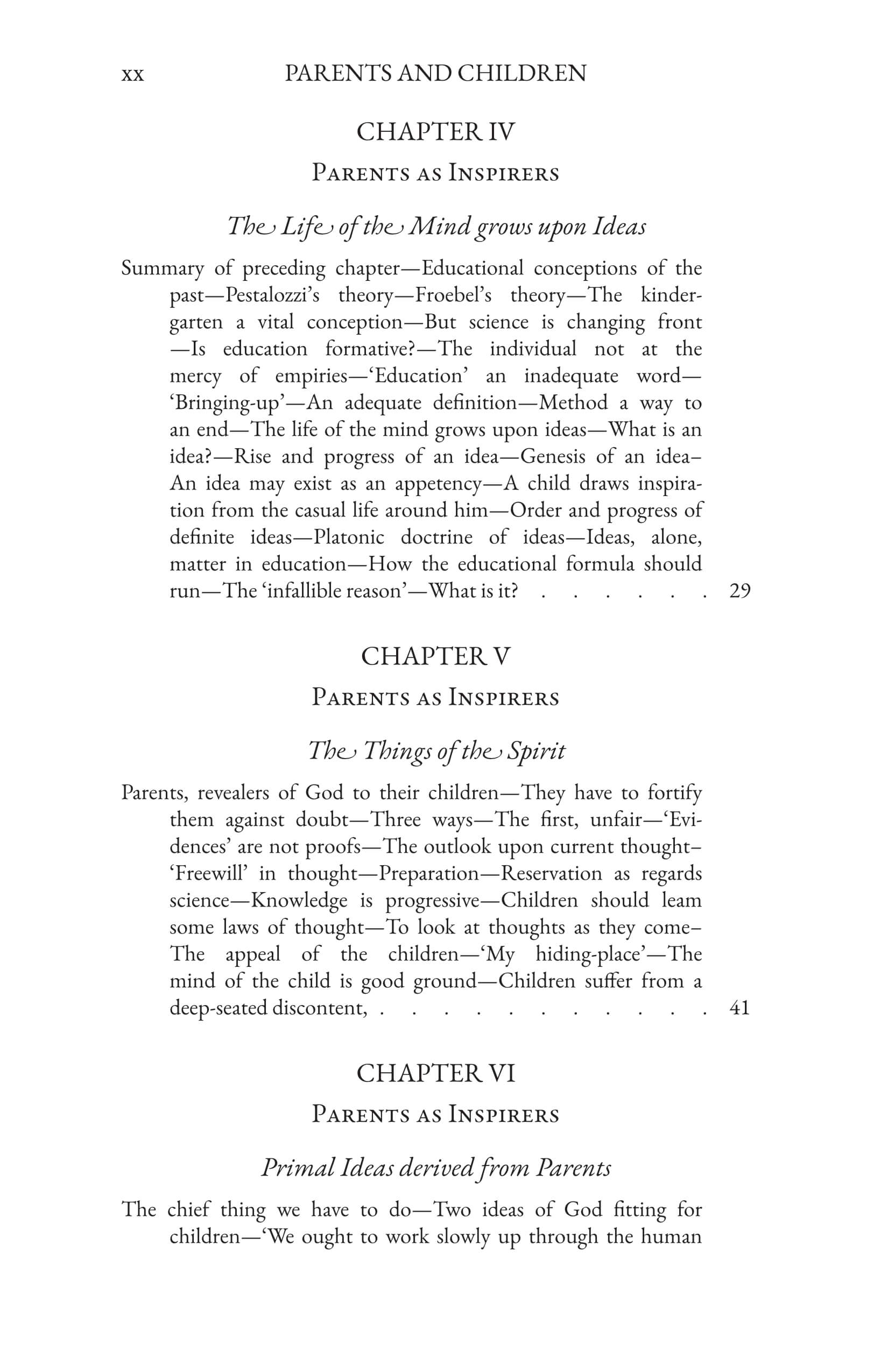 Parents and Children
