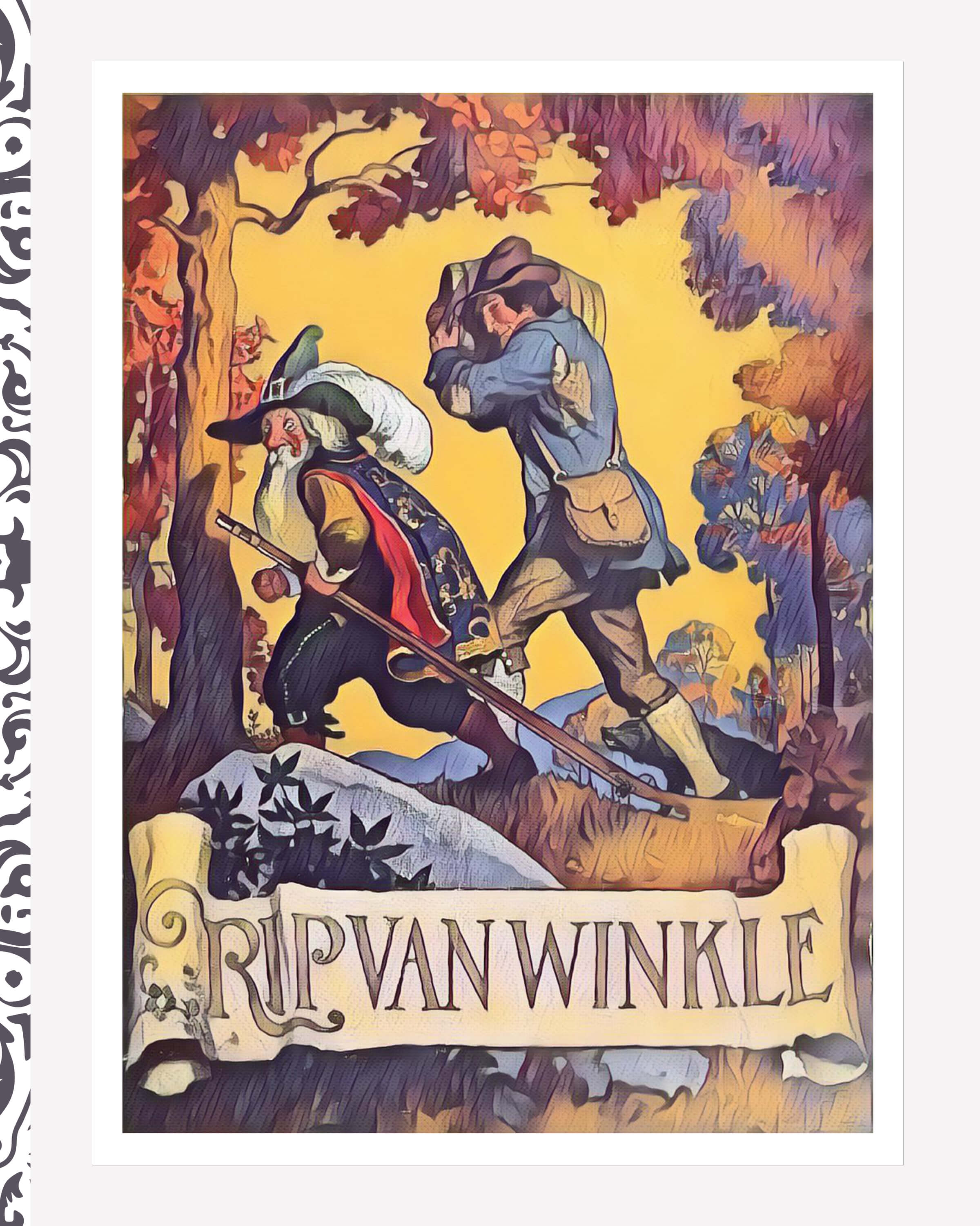 Rip Van Winkle Book