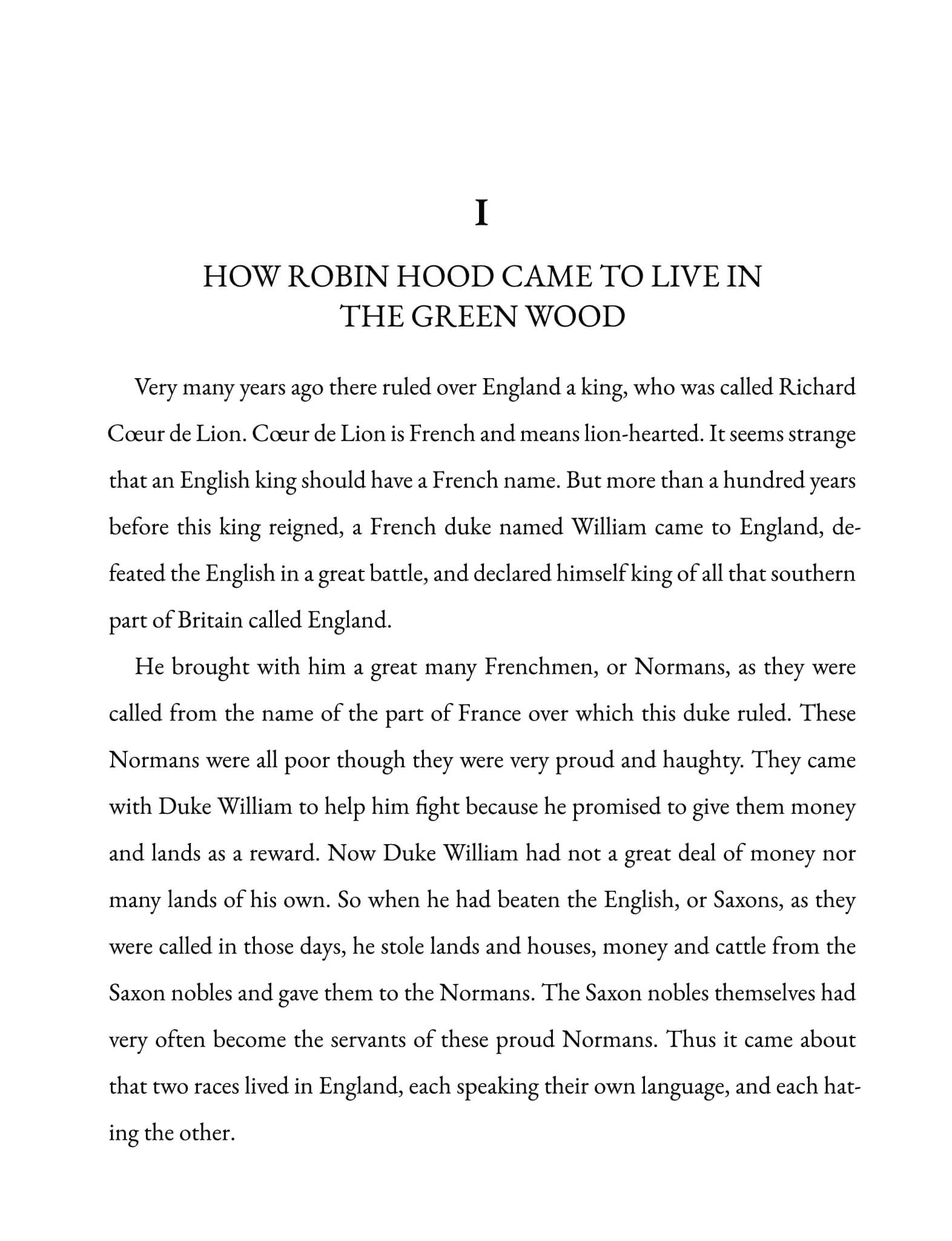 Stories of Robin Hood