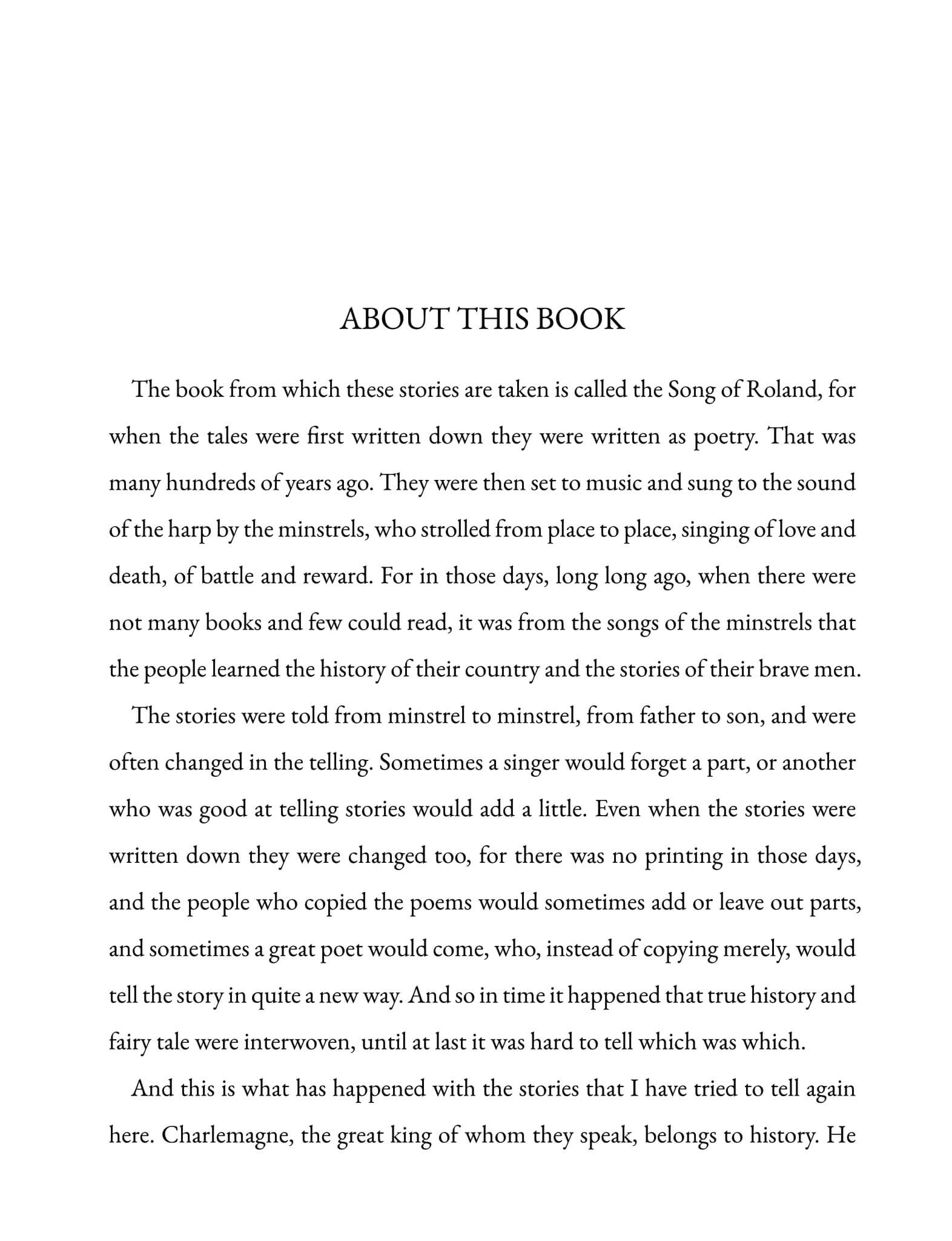 Stories of Roland