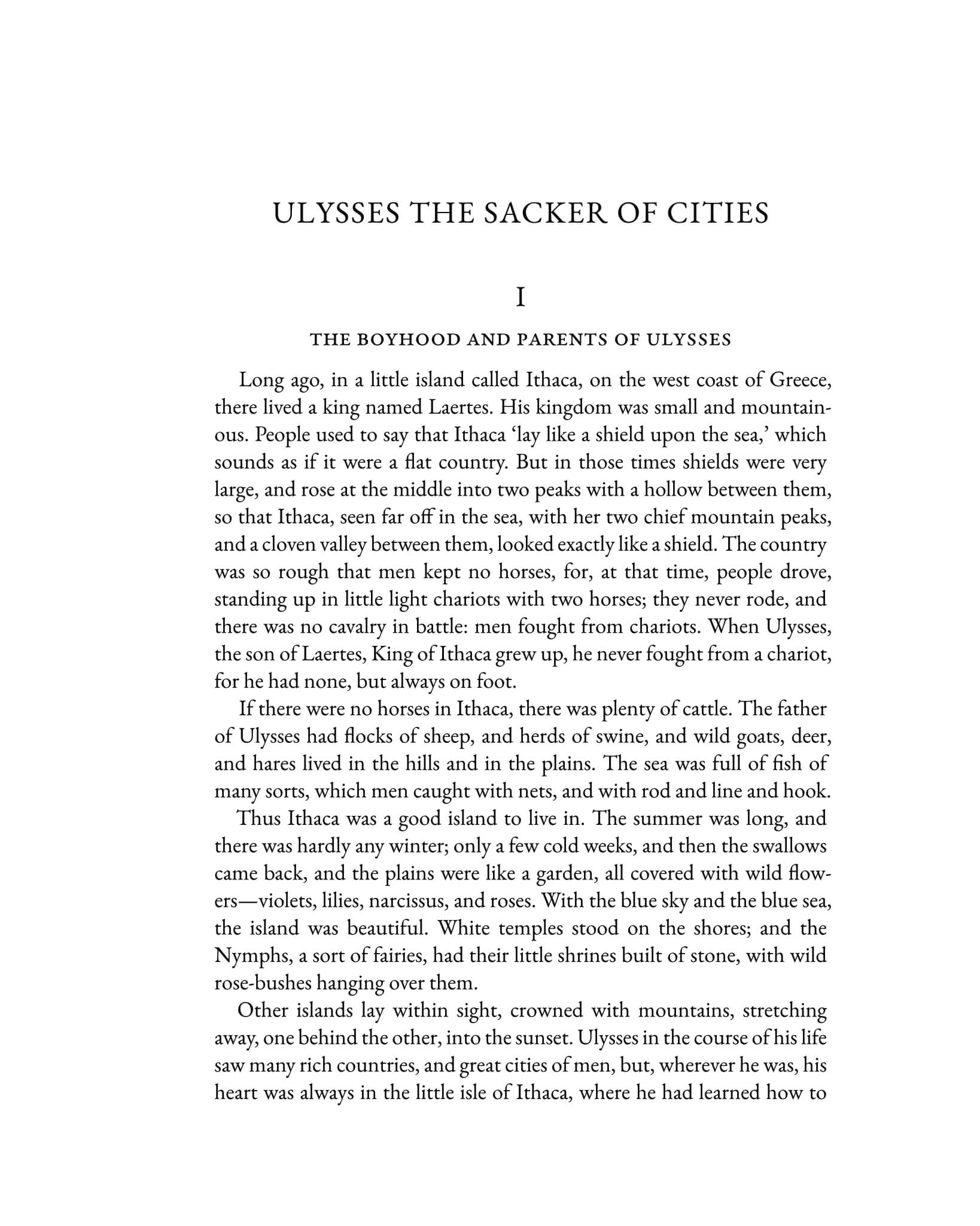 Tales of Troy and Greece