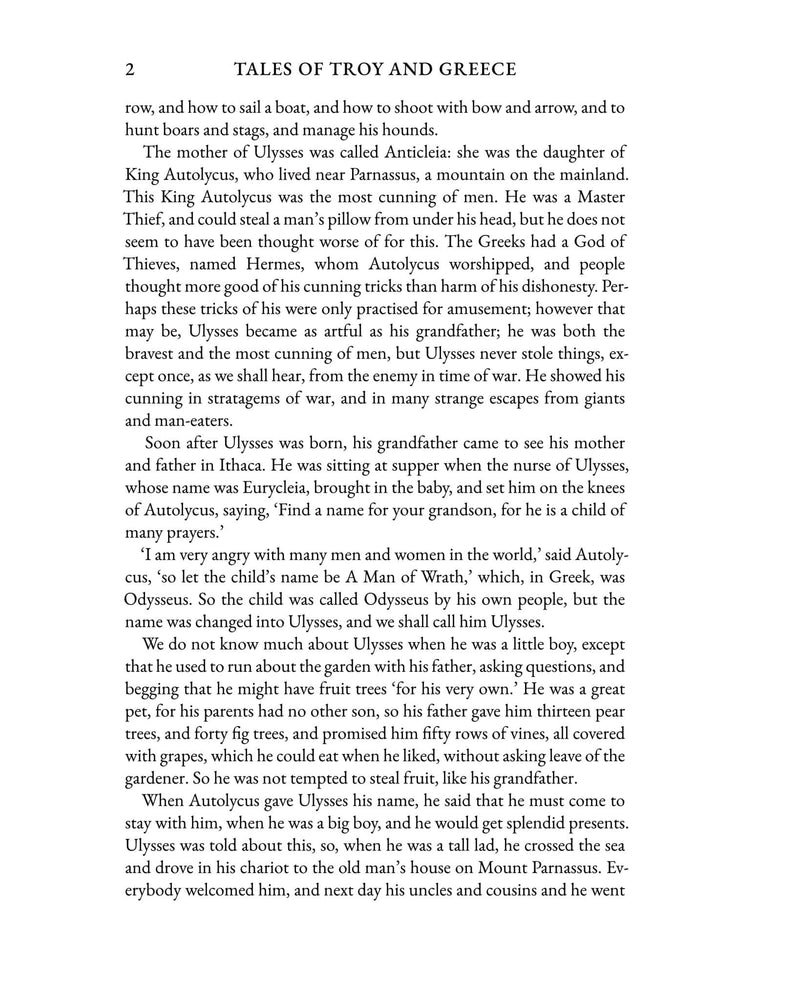 Tales of Troy and Greece