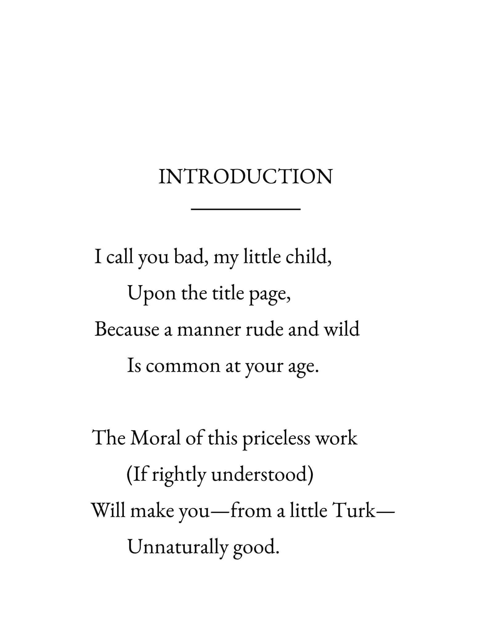 The Bad Child's Book of Beasts