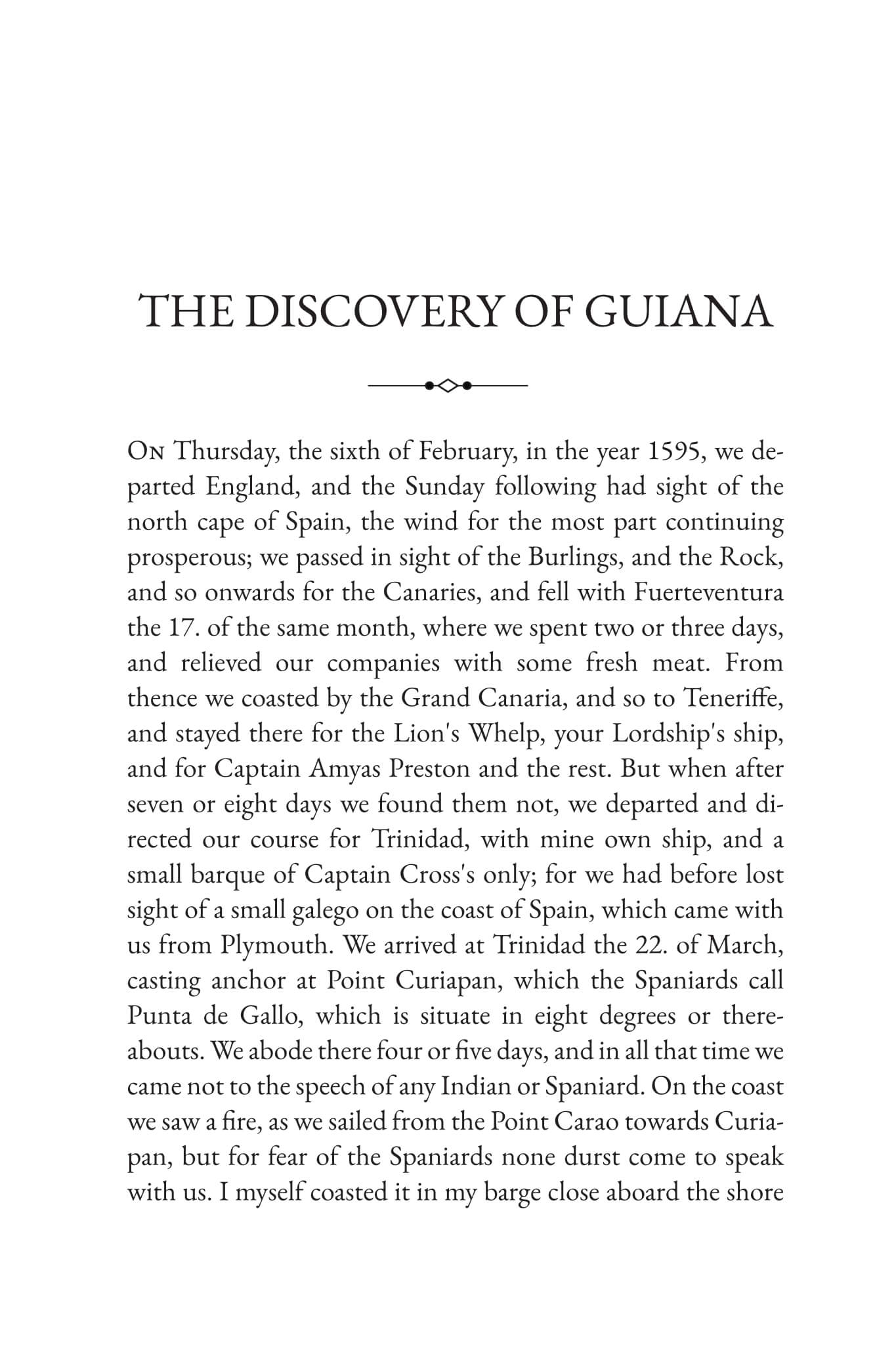 The Discovery of Guiana