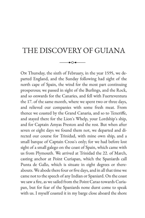 The Discovery of Guiana