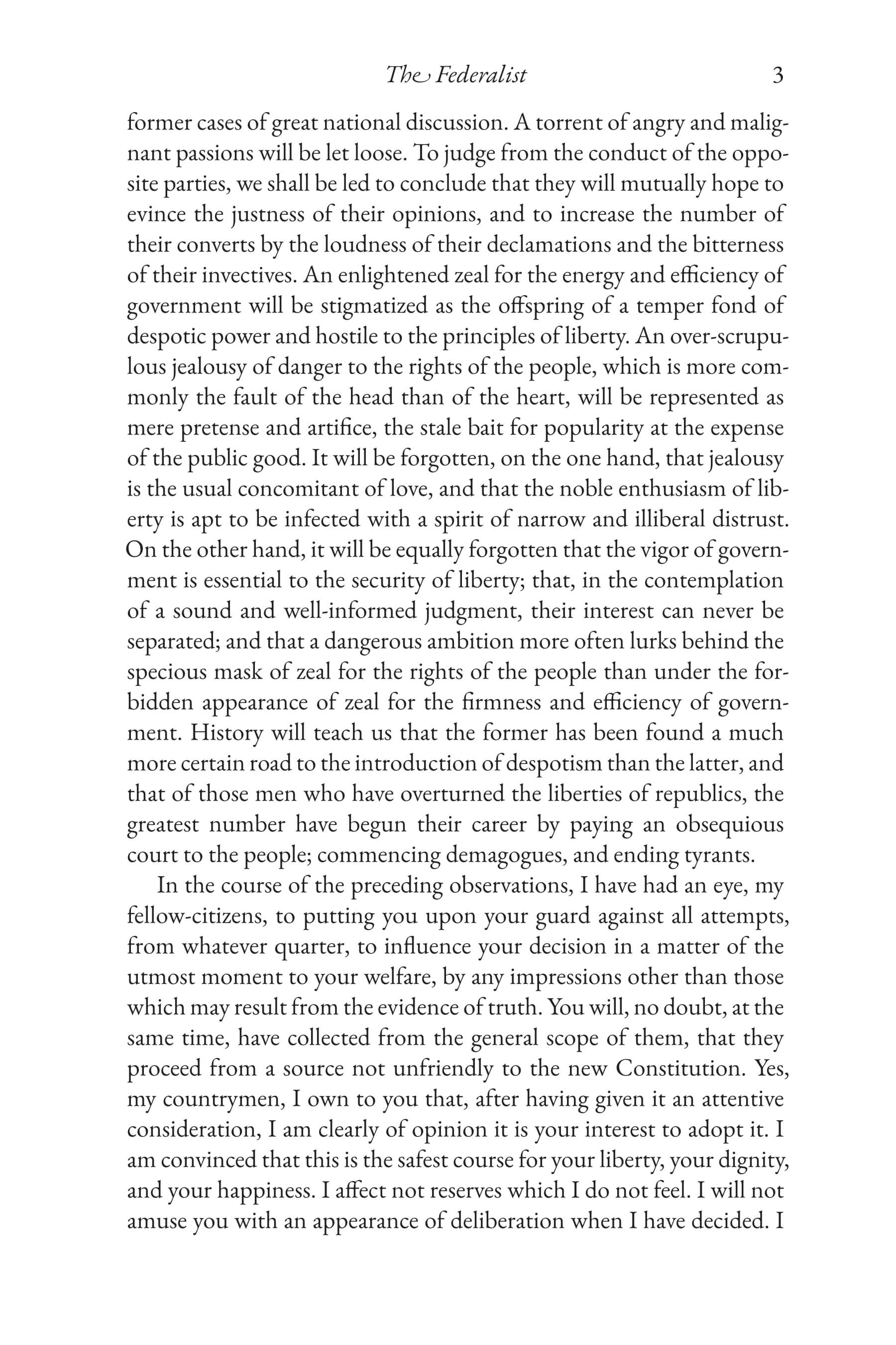 The Federalist Papers