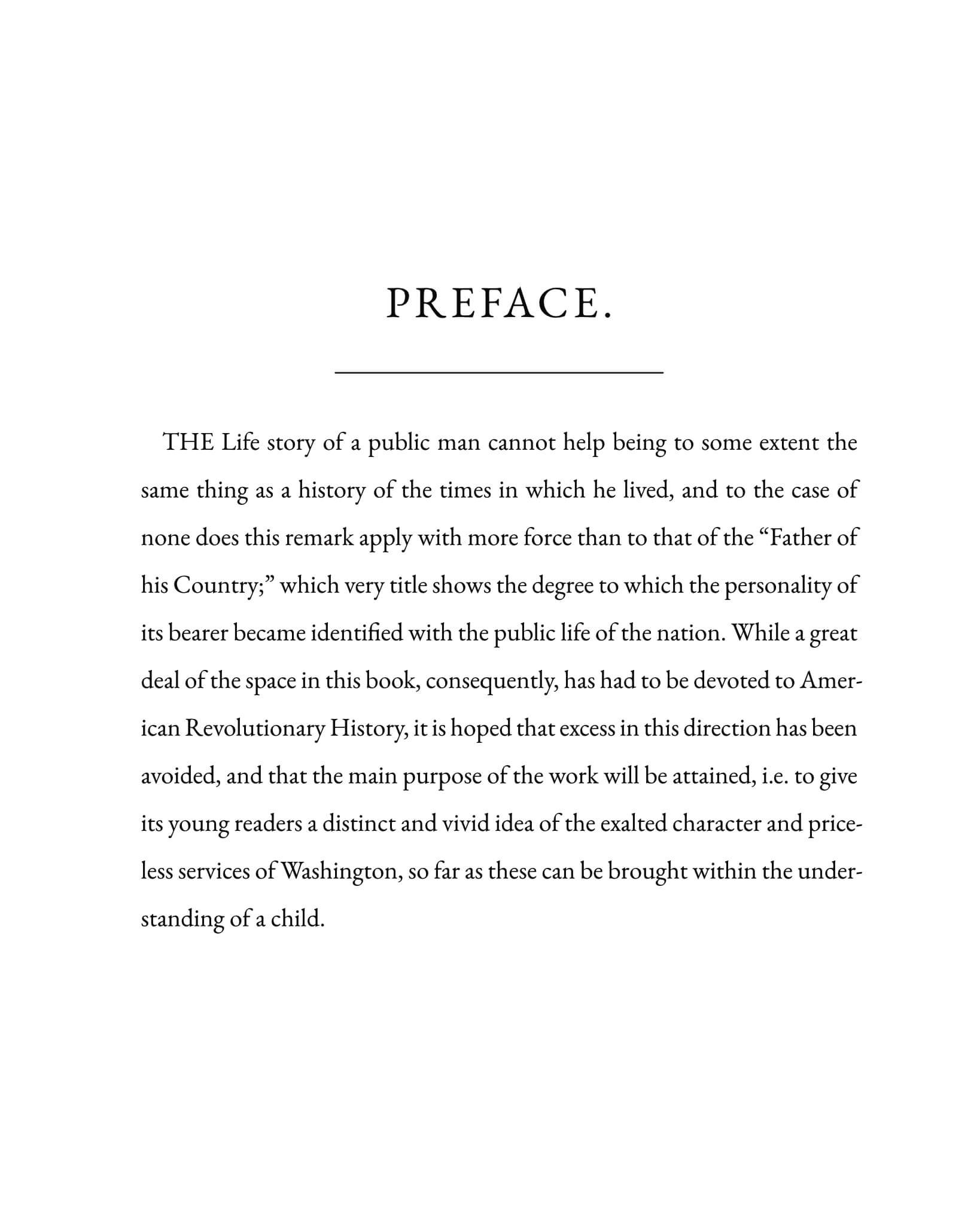 The Life of George Washington