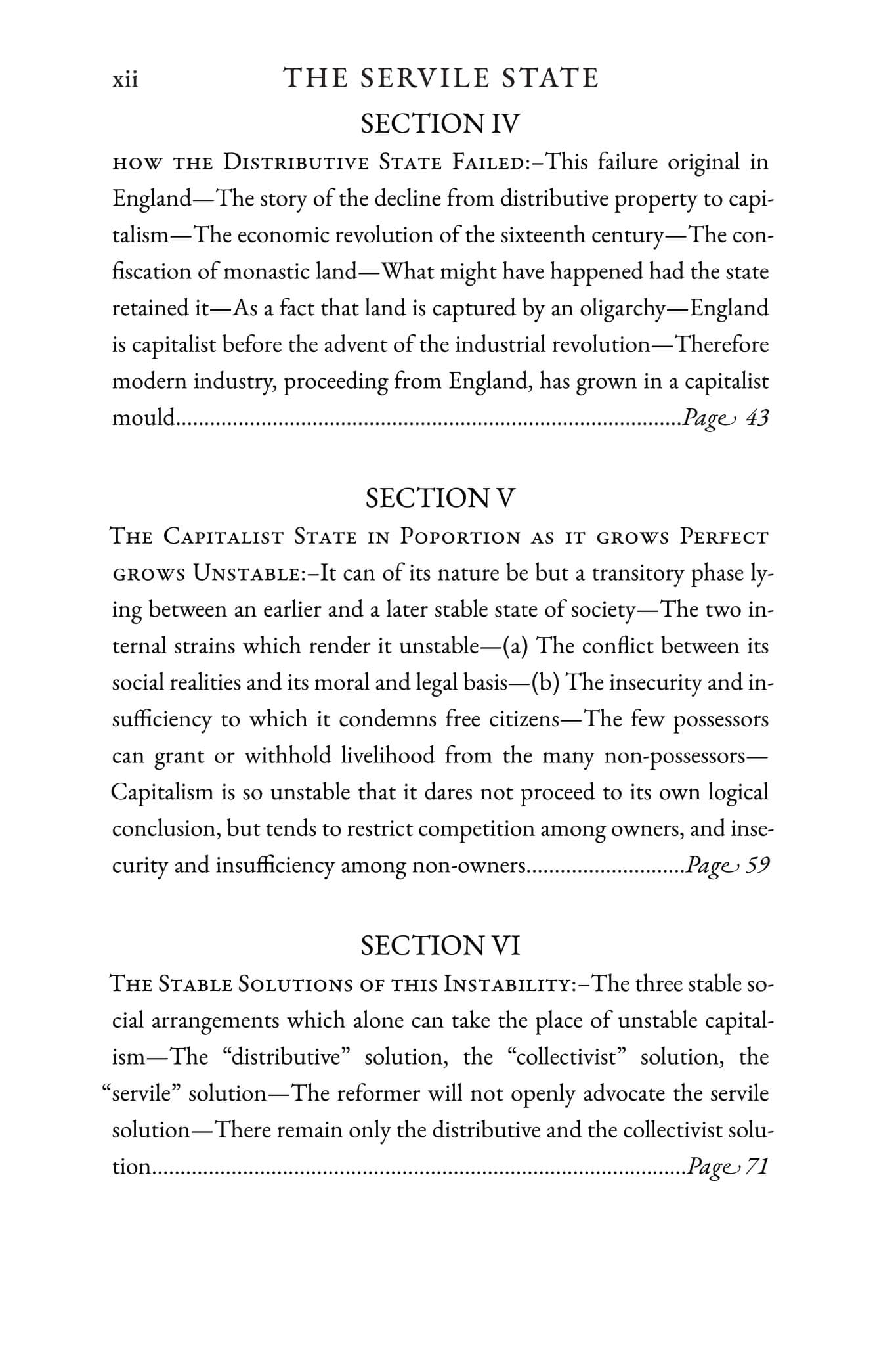 The Servile State