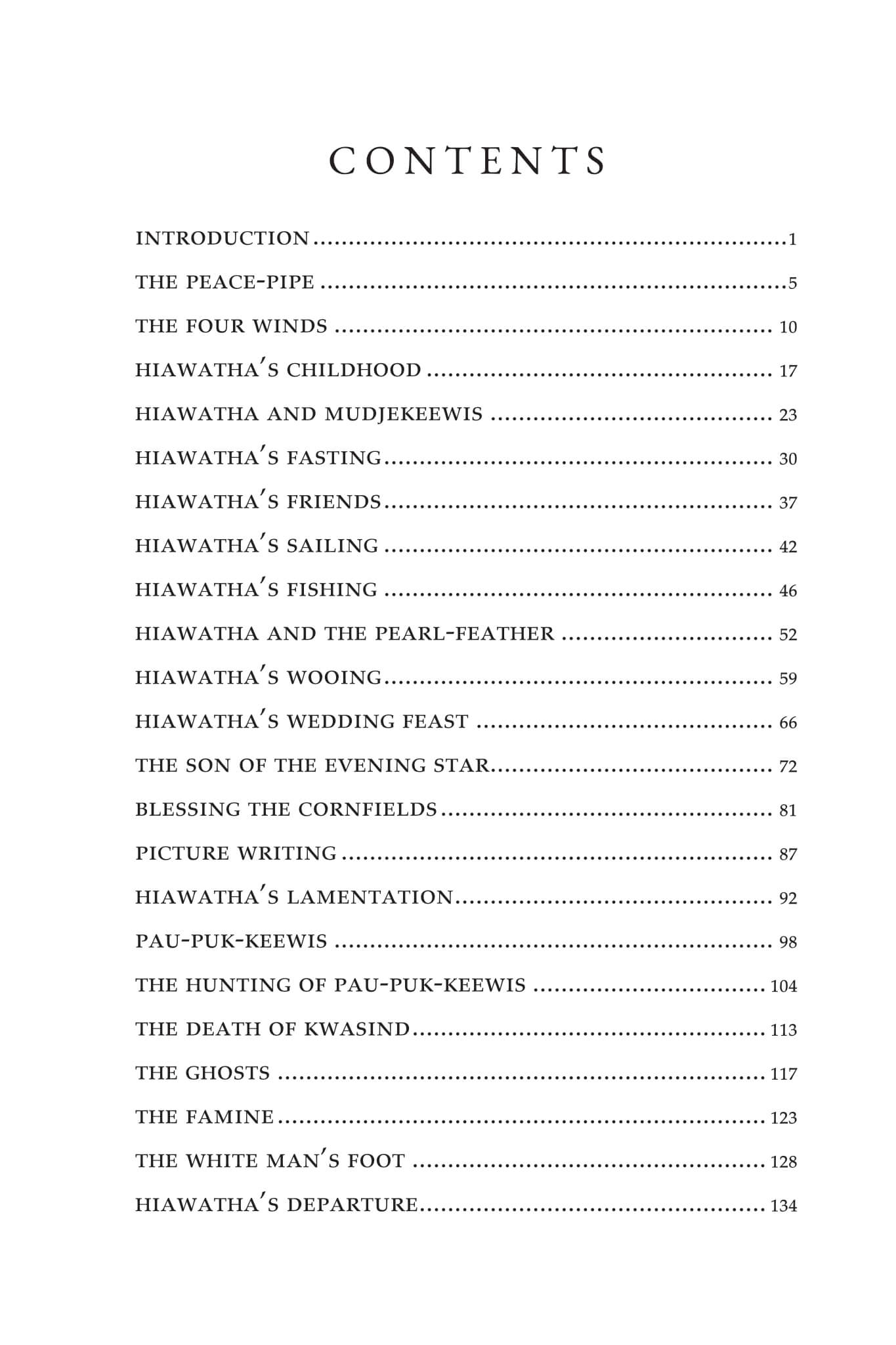 The Song of Hiawatha