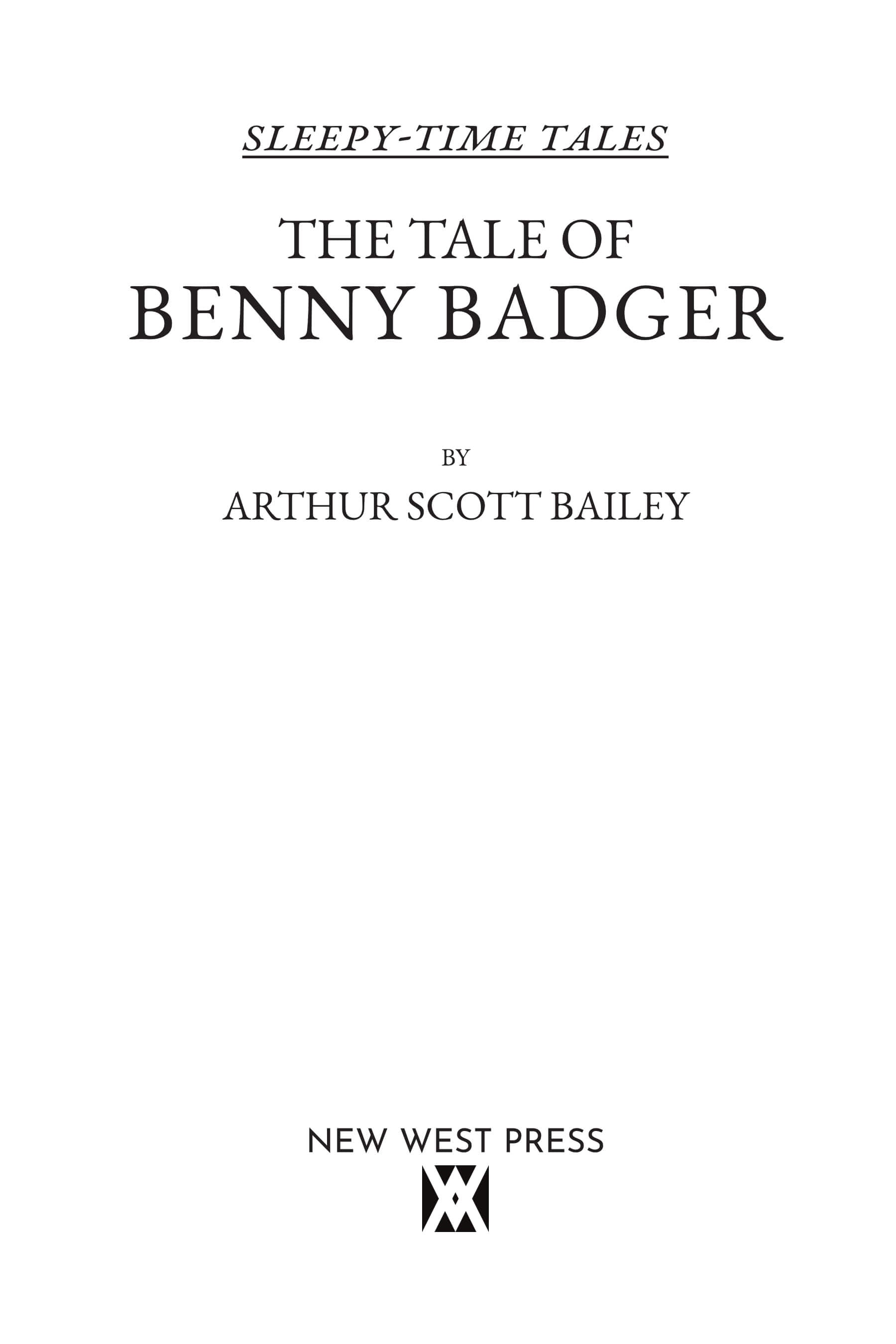 The Tale of Benny Badger