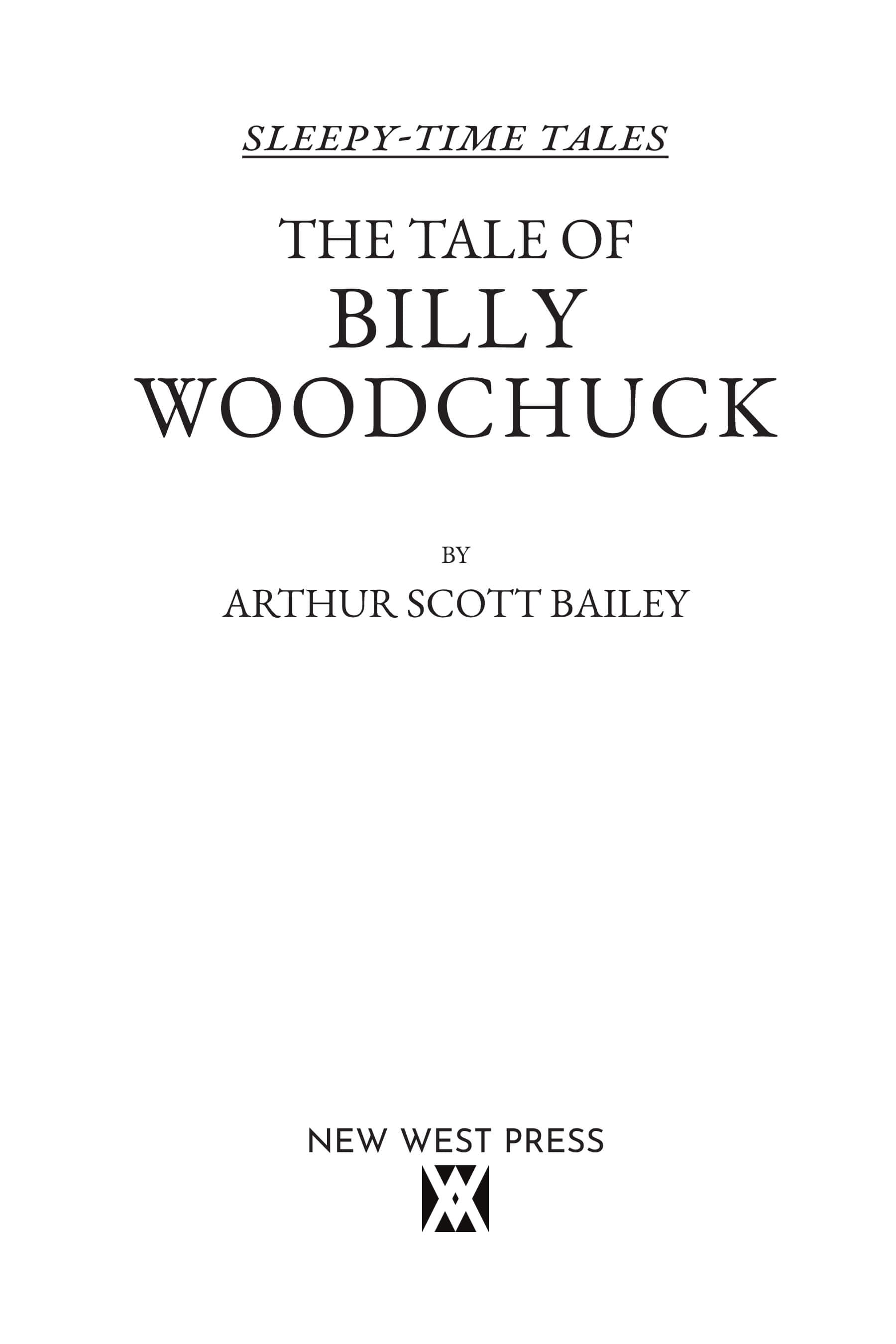 The Tale of Billy Woodchuck