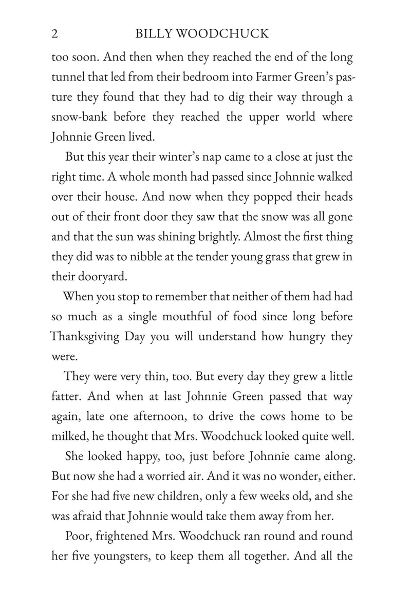 The Tale of Billy Woodchuck