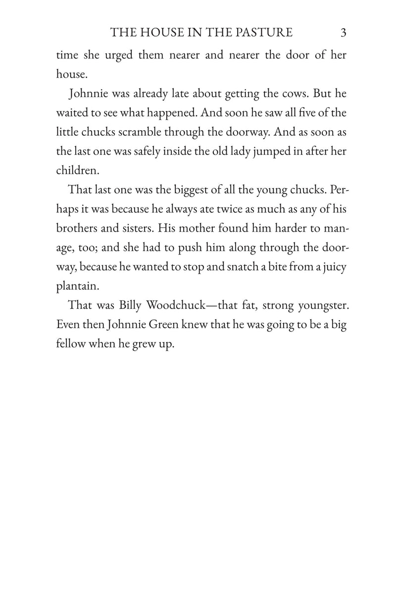 The Tale of Billy Woodchuck