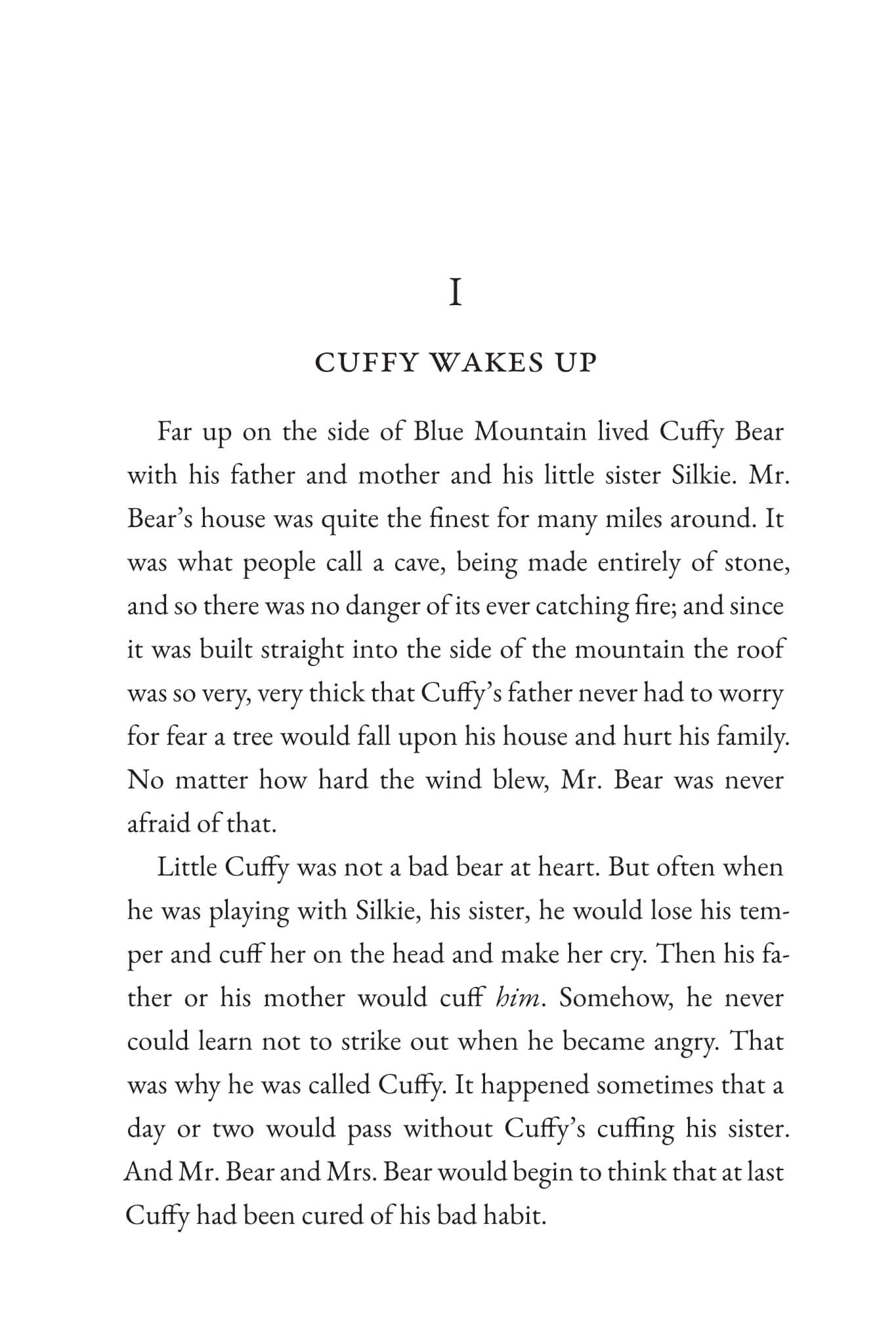 The Tale of Cuffy Bear