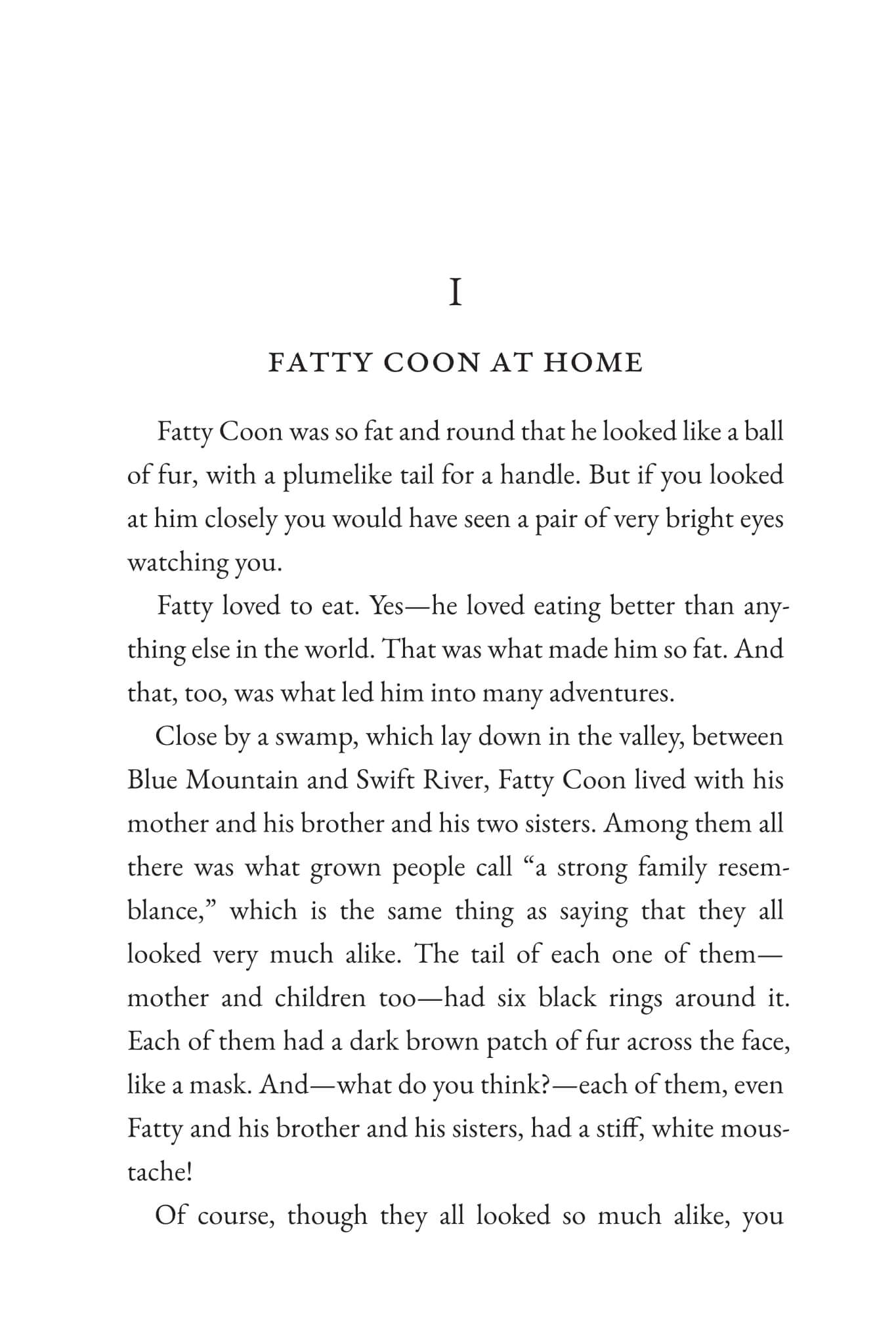 The Tale of Fatty Coon