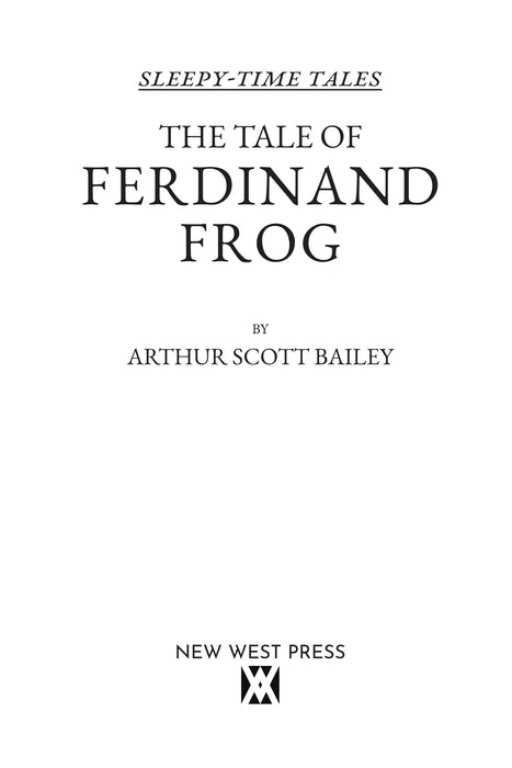 The Tale of Ferdinand Frog