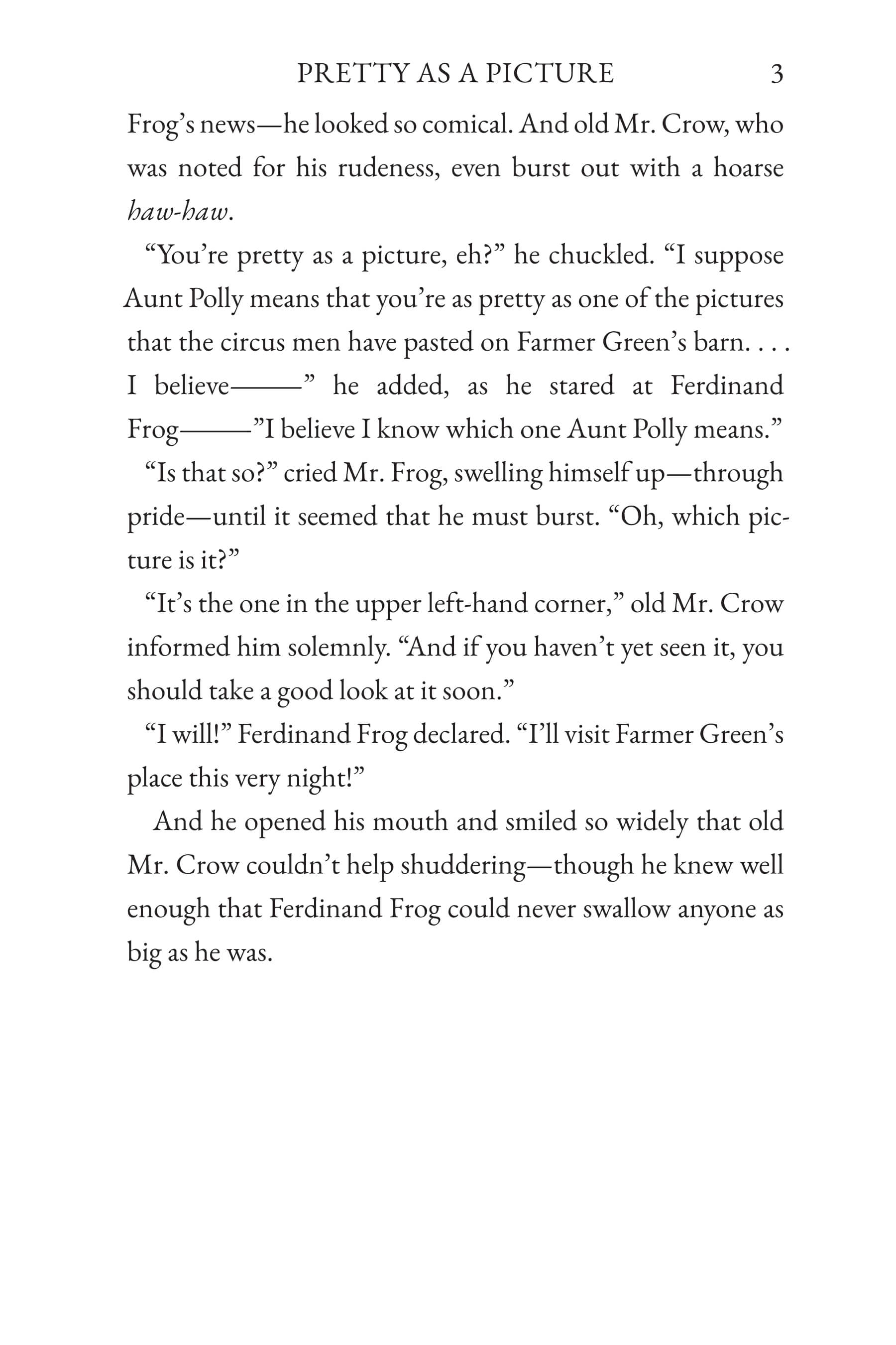 The Tale of Ferdinand Frog